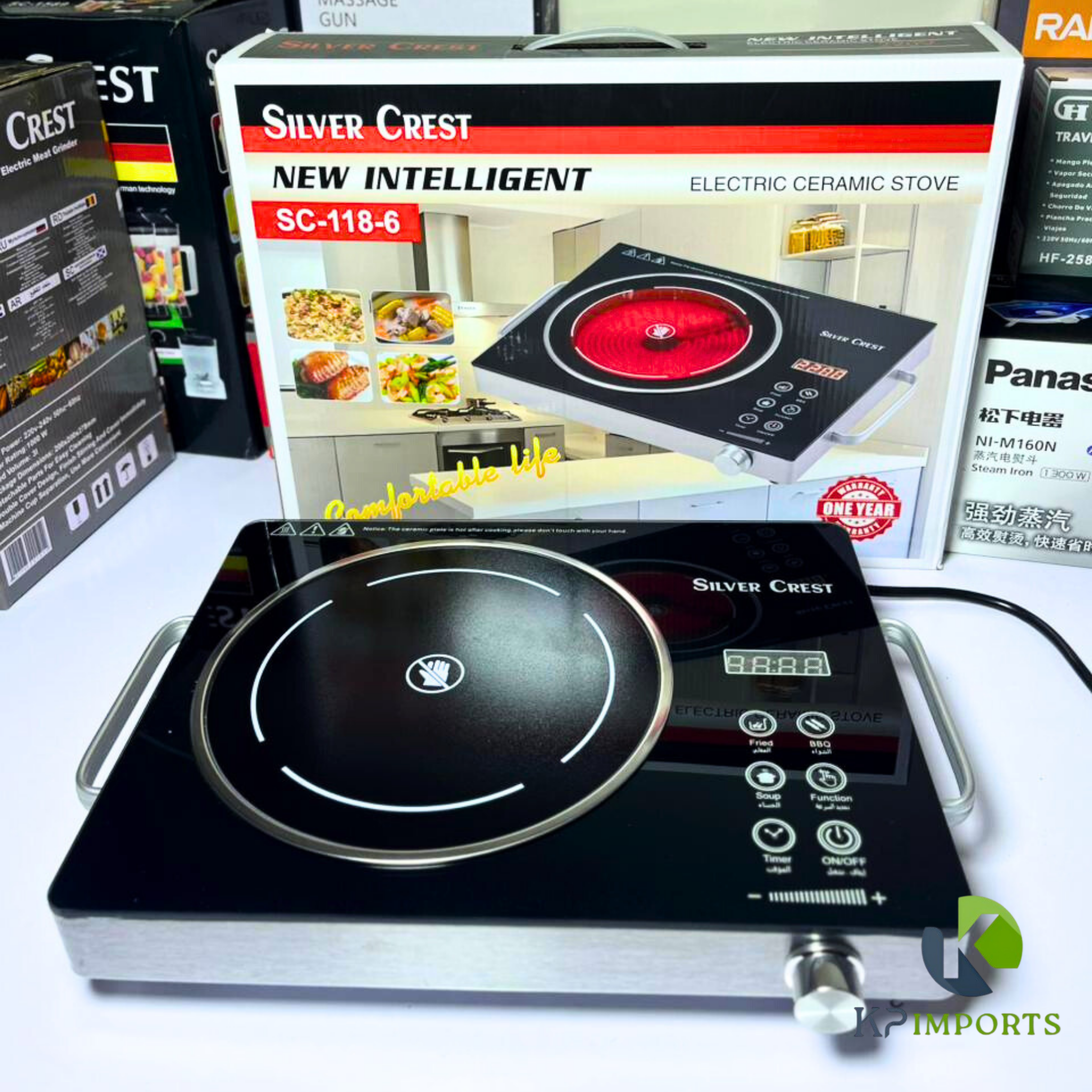 🔥 Silver Crest Electric Ceramic Stove SC-188-6
