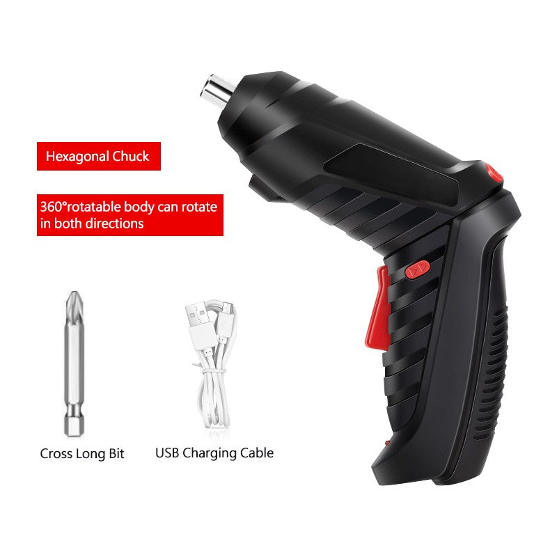 47 pcs Cordless Electric Screwdriver Drill 3.6V Rechargeable