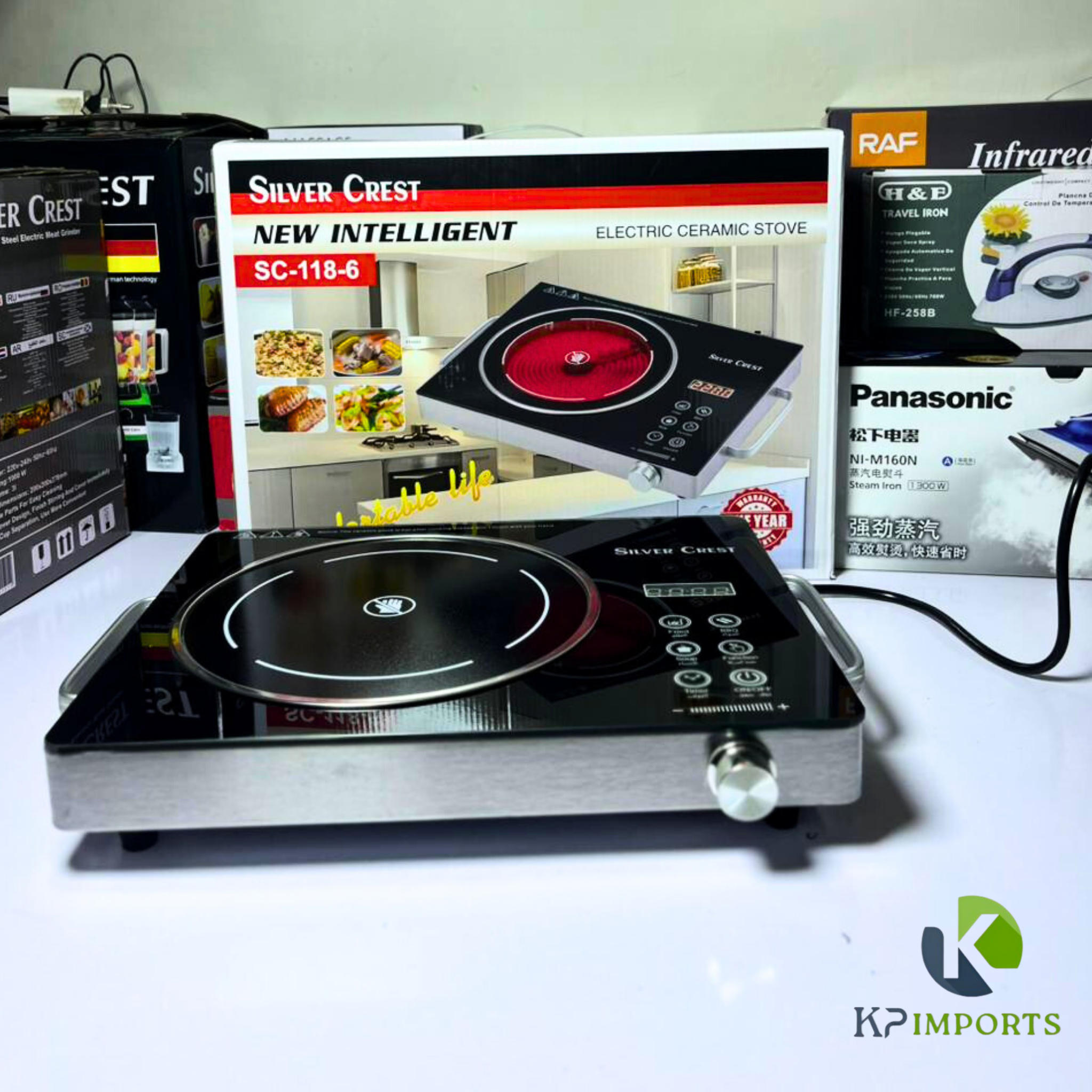 🔥 Silver Crest Electric Ceramic Stove SC-188-6