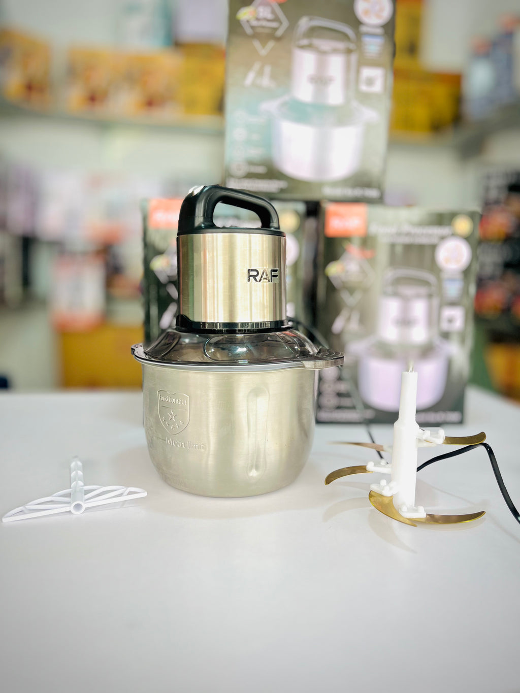 RAF 5L Electric Food Chopper | 5-Liter Stainless Steel Bowl