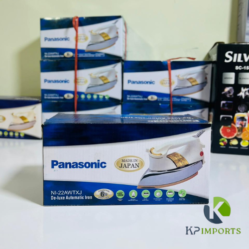 Panasonic Heavy-Duty Dry Iron – Non-Stick Soleplate,