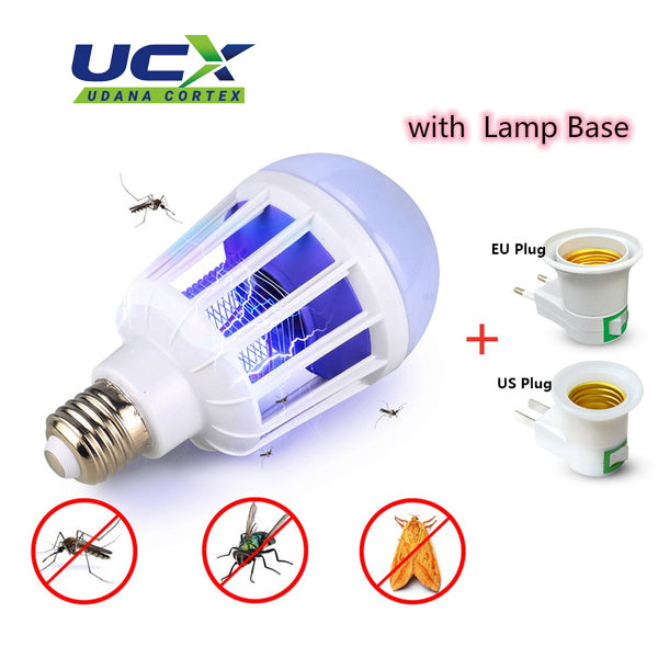 Mosquito Killer Bulb UV Light Mosquito Killer 2 in 1 LED Bulb Energy Saver 15W LED Light Mosquito Killer Lamp