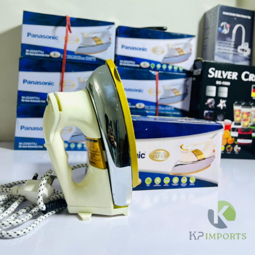 Panasonic Heavy-Duty Dry Iron – Non-Stick Soleplate,