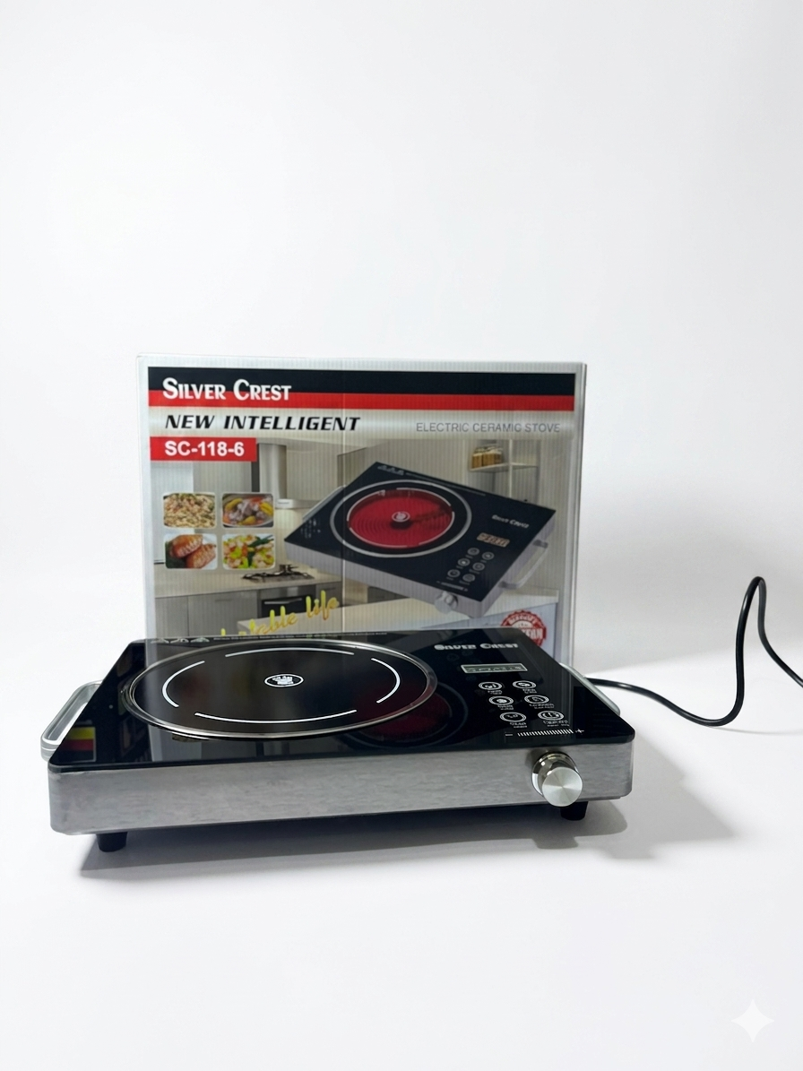 🔥 Silver Crest Electric Ceramic Stove SC-188-6