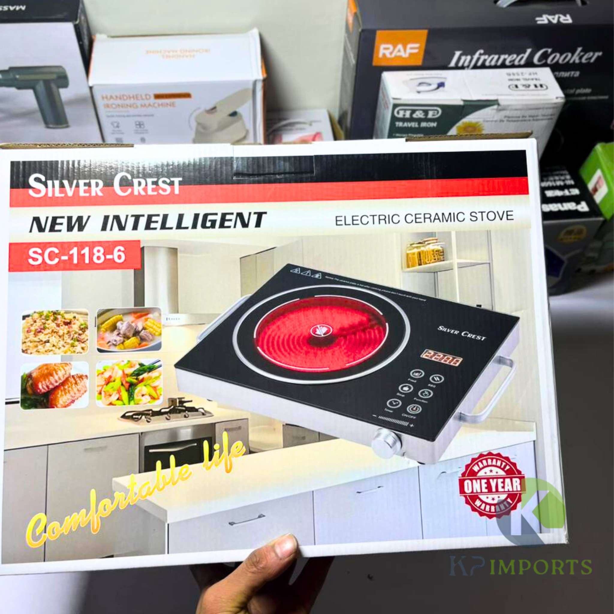 🔥 Silver Crest Electric Ceramic Stove SC-188-6