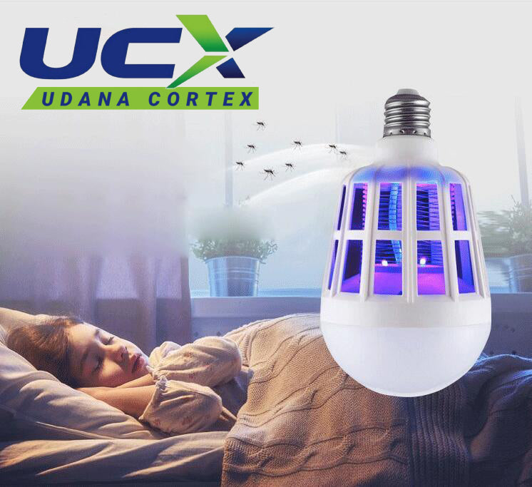 Mosquito Killer Bulb UV Light Mosquito Killer 2 in 1 LED Bulb Energy Saver 15W LED Light Mosquito Killer Lamp