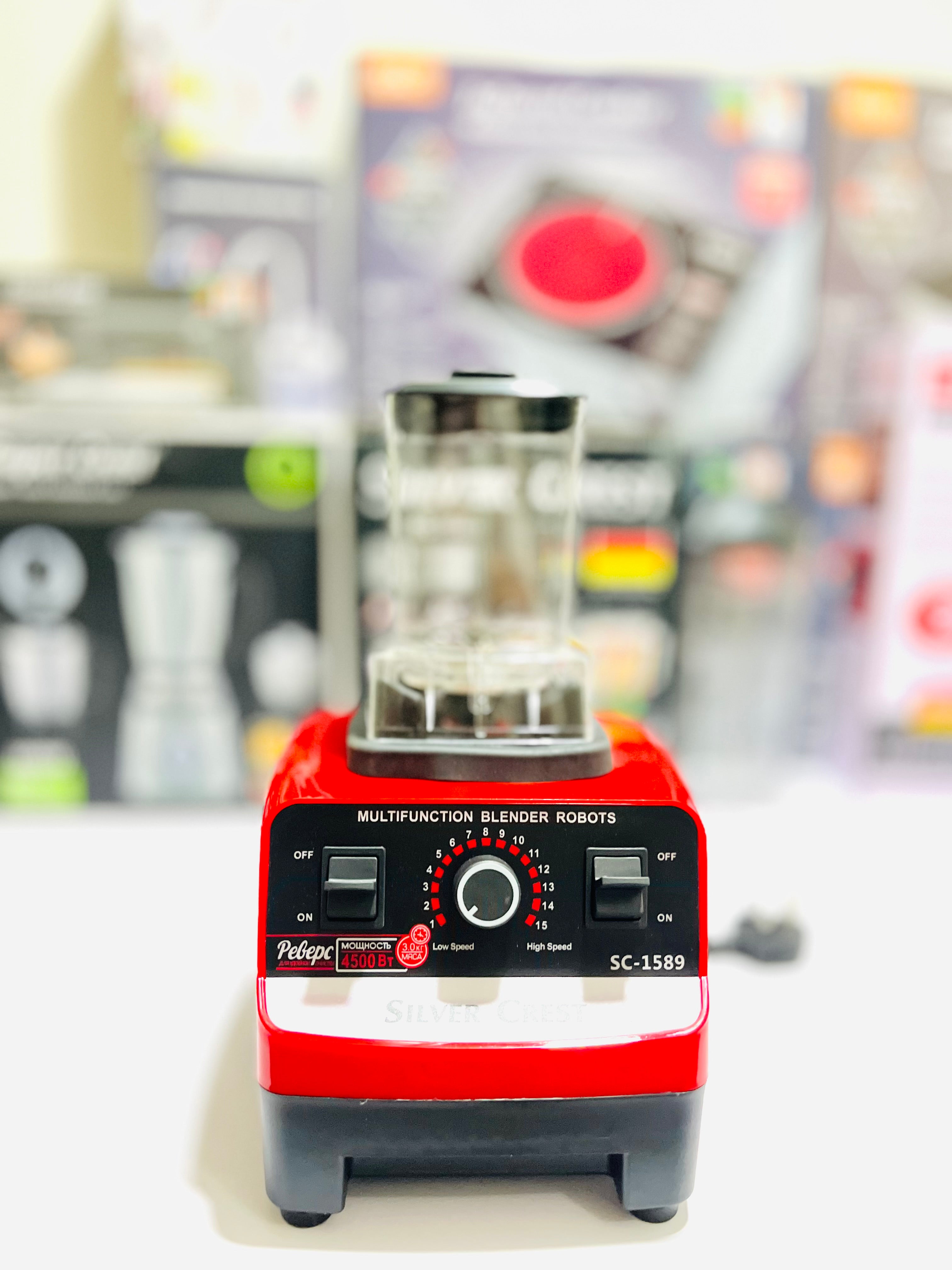 From Ice to Smoothies in Seconds - Silver Crest 2-in-1 Blender