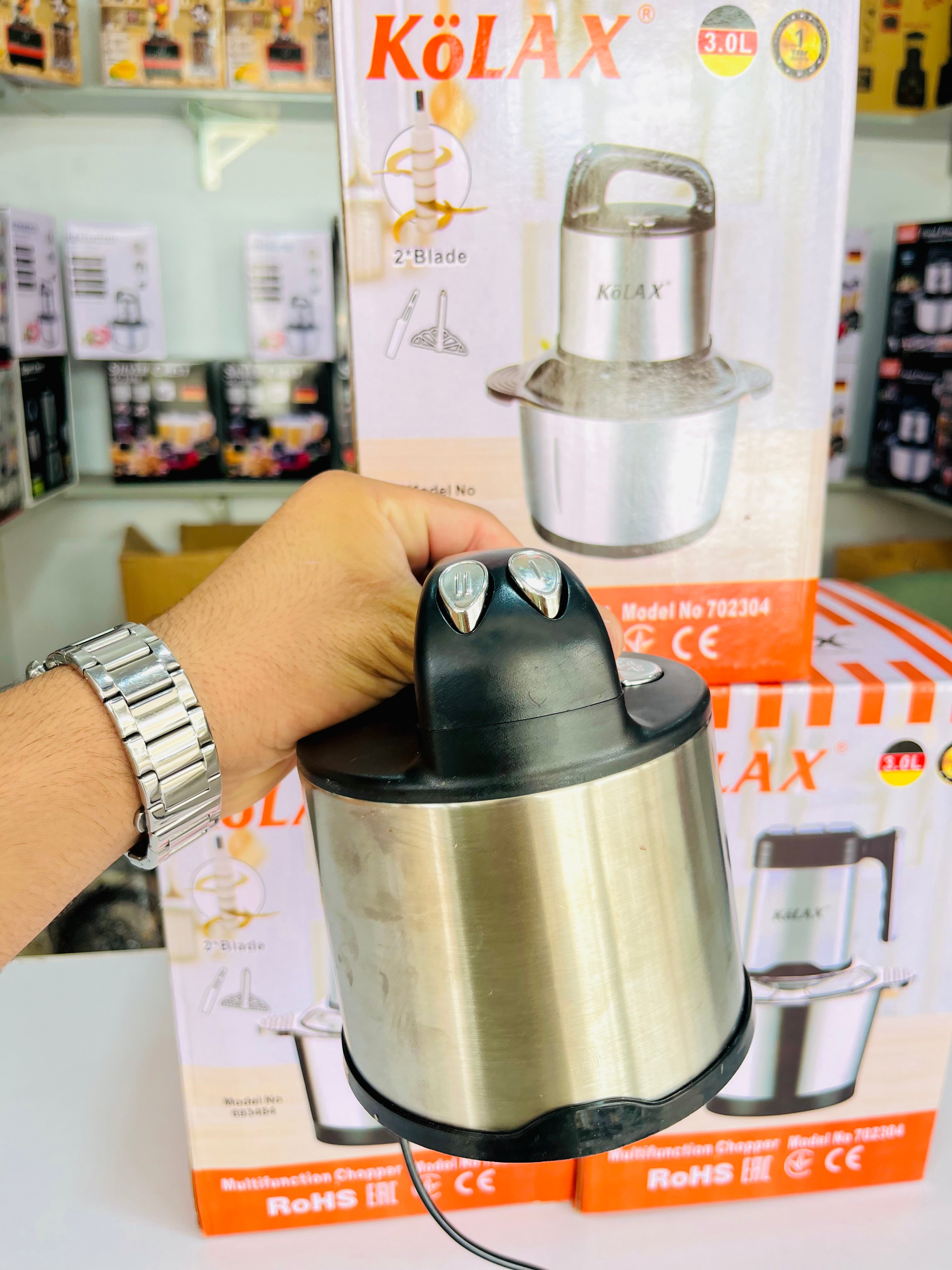 KOLEX Electric Food Chopper | Powerful Kitchen Chopper for Meat & Vegetables