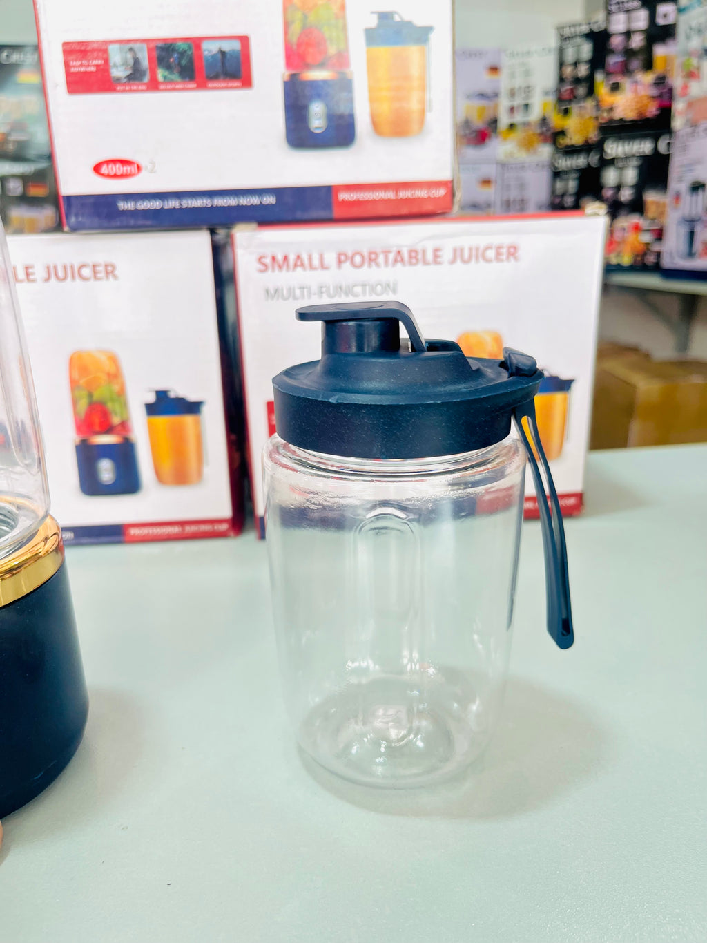 Mini Portable Juicer Blender | Rechargeable Personal Blender with 2 × 400ml Cups