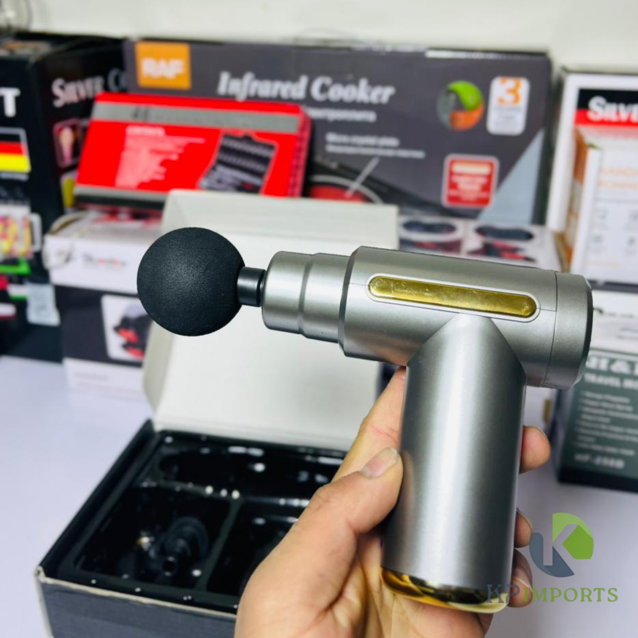 🏋️‍♂️ Mini Massage Gun – Muscle Relief