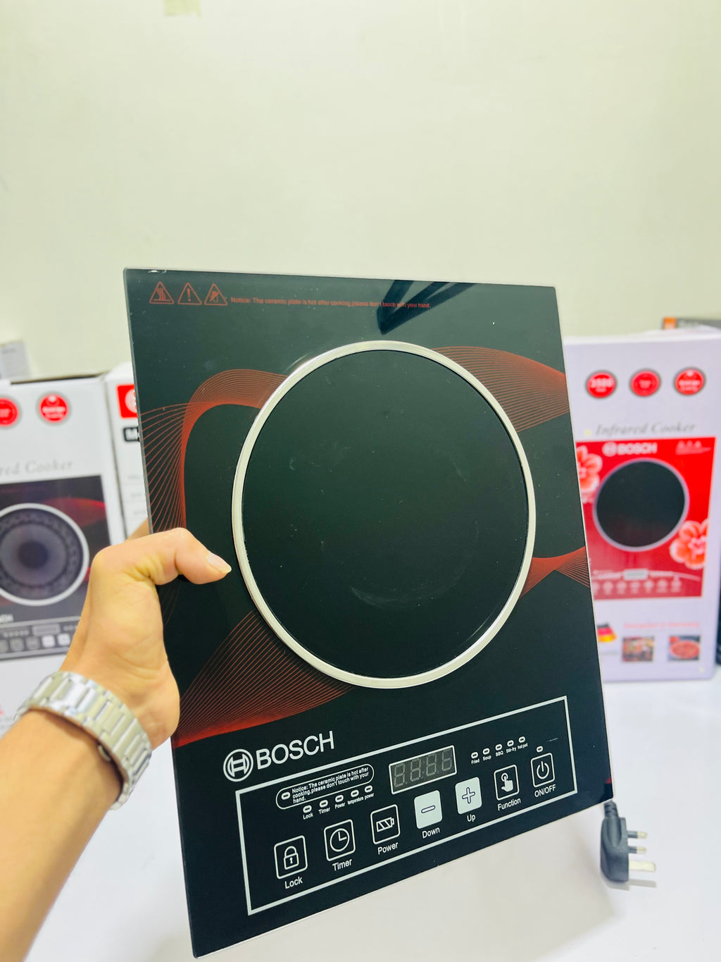 Bosch Infrared Cooker 2200 W  | 85% Energy Saving |