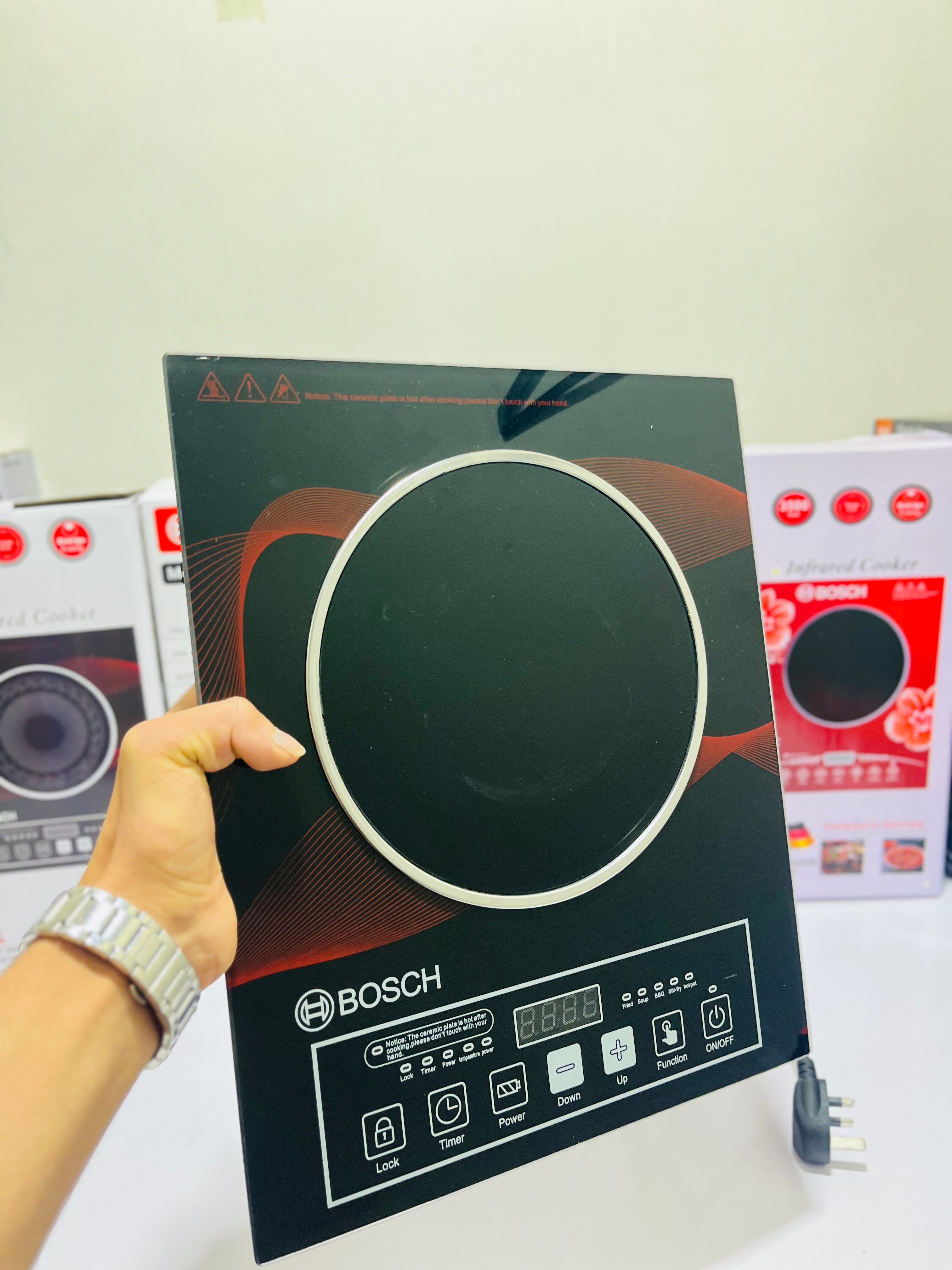 Bosch Infrared Cooker 2200 W  | 85% Energy Saving |
