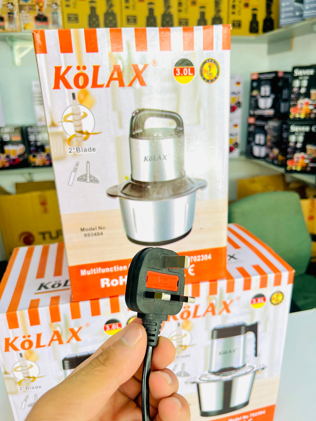 KOLEX Electric Food Chopper | Powerful Kitchen Chopper for Meat & Vegetables