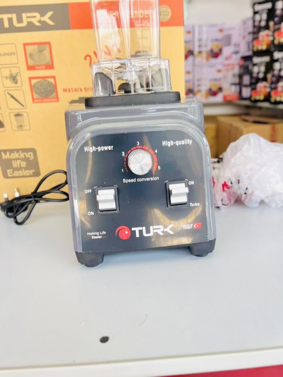 TURK 2-in-1 Blender | Multi-Function Blender & Juicer | Powerful Kitchen Blender