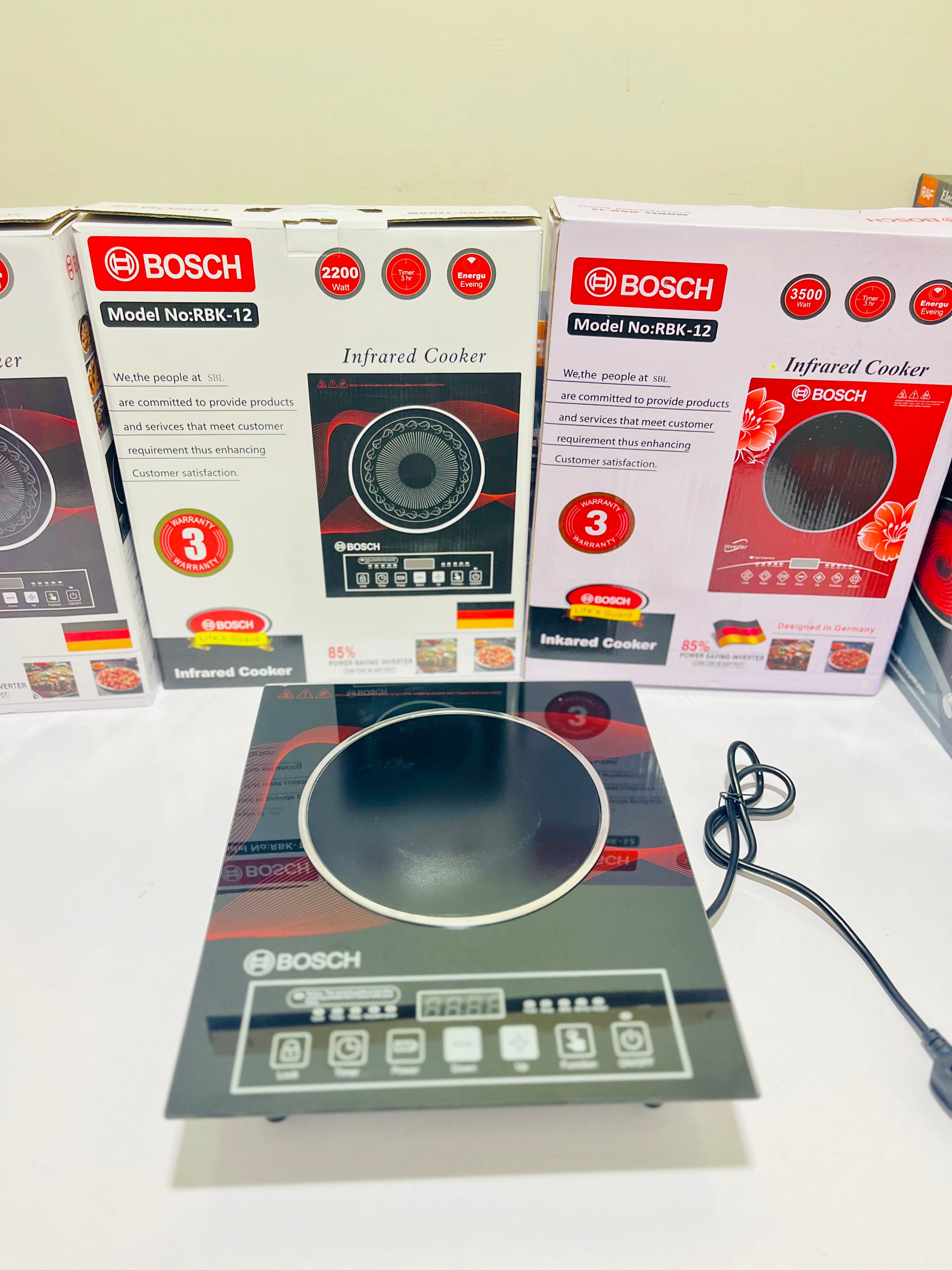 Bosch Infrared Cooker 2200 W  | 85% Energy Saving |