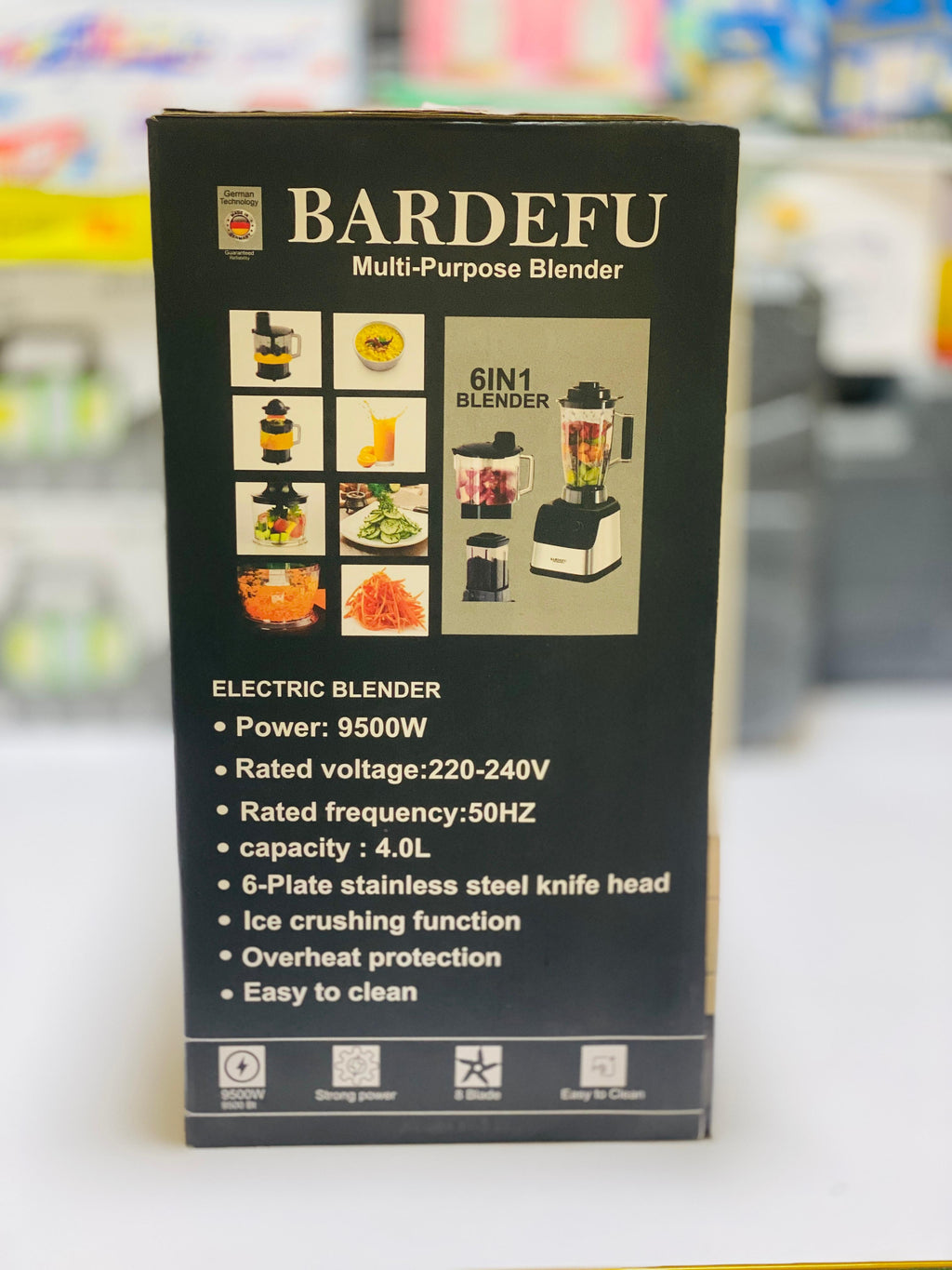Bardifu 6-in-1 Multipurpose Juicer Blender