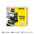 ITALY LOT ZANUSSI Espresso Coffee Machine | 20 Bar Pressure | Premium Home Espresso Maker