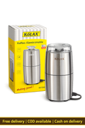 KÖLAX Electric Coffee & Spice Grinder – Stainless Steel Coffee Bean, Dry Spice & Herb Grinder | Powerful Motor | One-Touch Operation