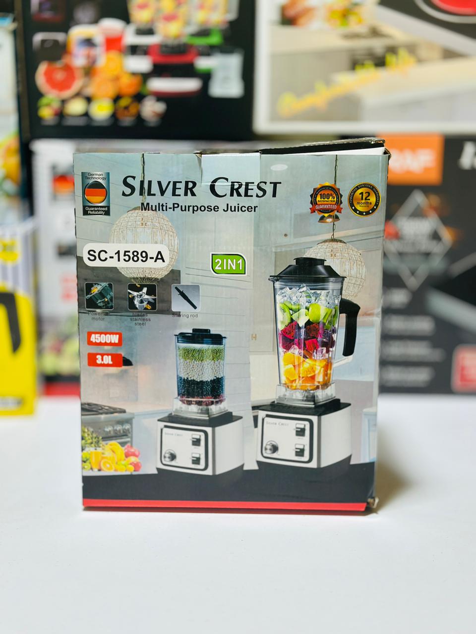 Silver crest 2-in-1 Blender Model SC-1589-A