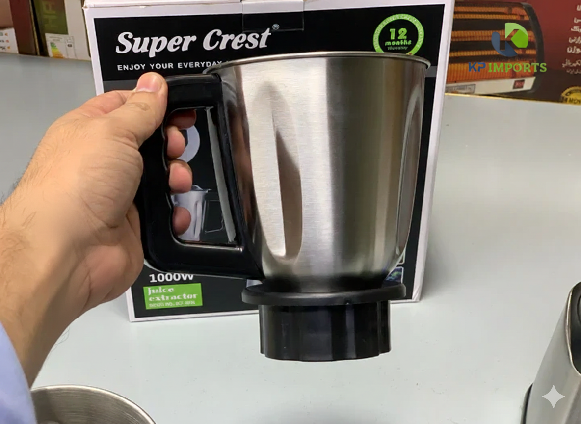 Super Crest 3-in-1 Juicer, Blender & Chopper