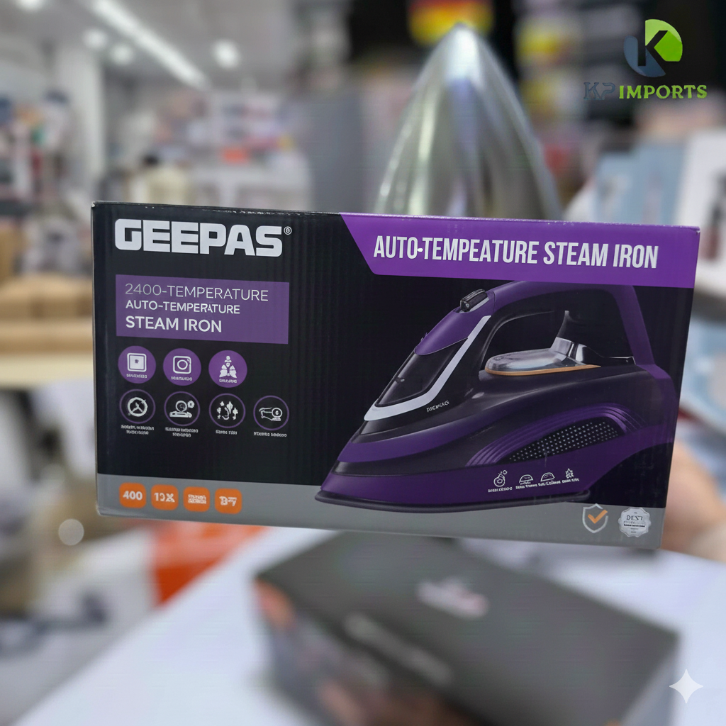 Geepas 7813 Auto-Temperature Steam Iron