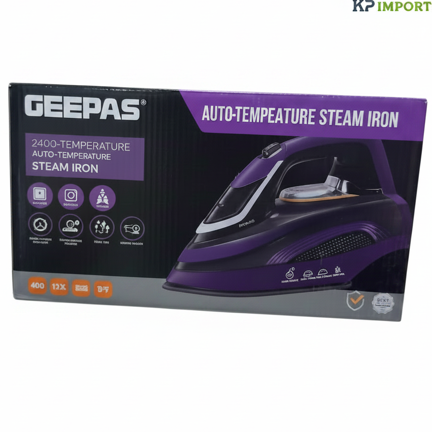 Geepas 7813 Auto-Temperature Steam Iron