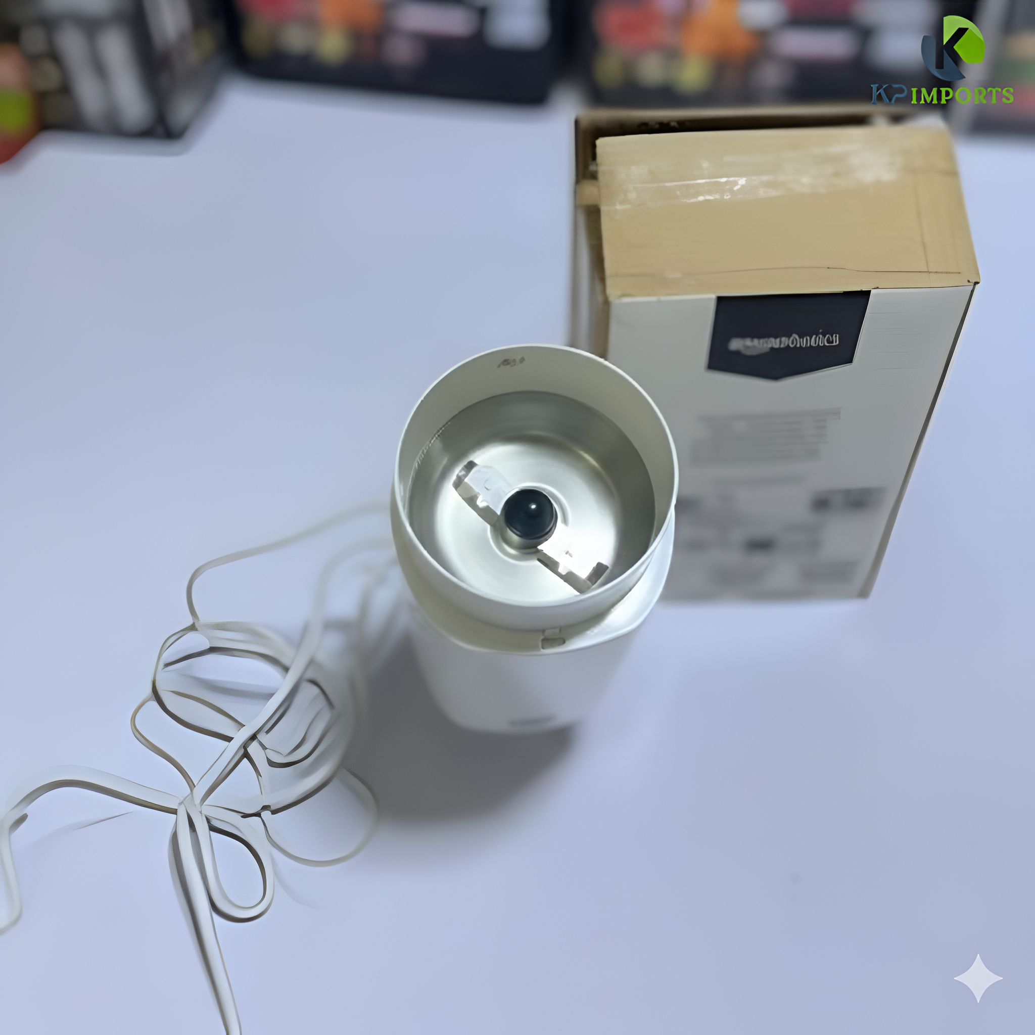 Amazon Basics Stainless Steel Coffee Grinder