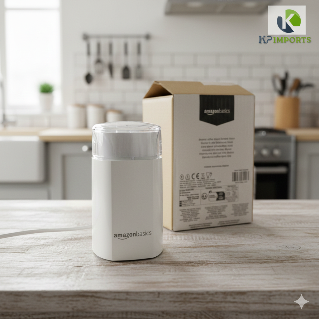 Amazon Basics Stainless Steel Coffee Grinder