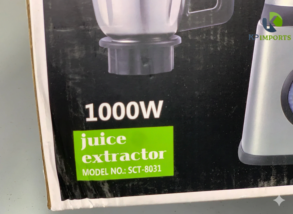 Super Crest 3-in-1 Juicer, Blender & Chopper