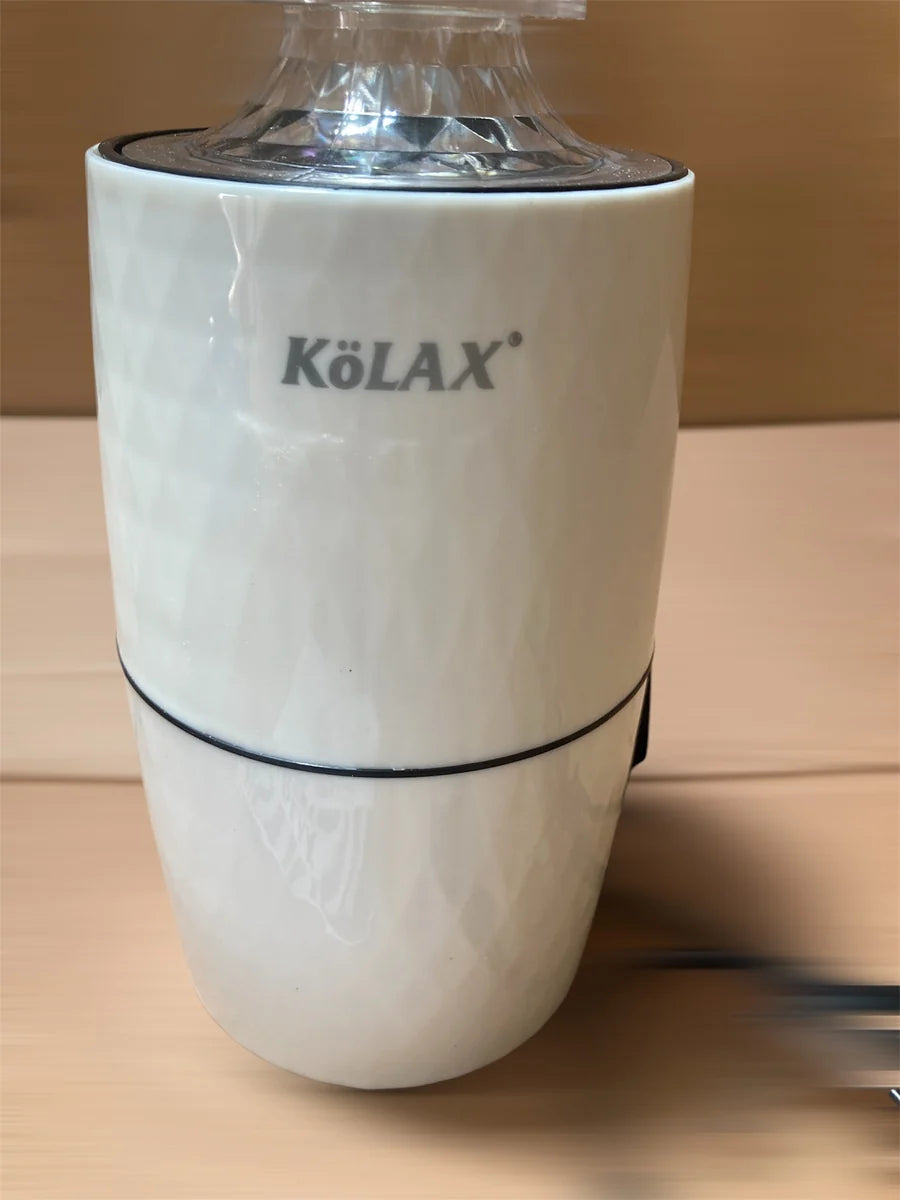 KÖLAX Electric Coffee & Spice Grinder – Stainless Steel Coffee Bean, Dry Spice & Herb Grinder | Powerful Motor | One-Touch Operation