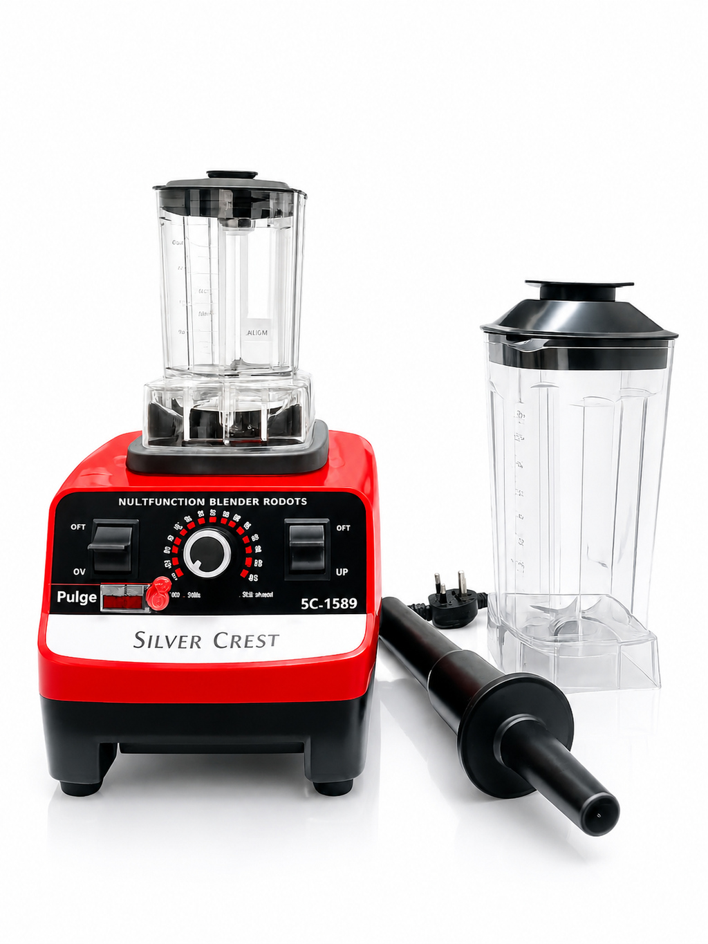From Ice to Smoothies in Seconds - Silver Crest 2-in-1 Blender