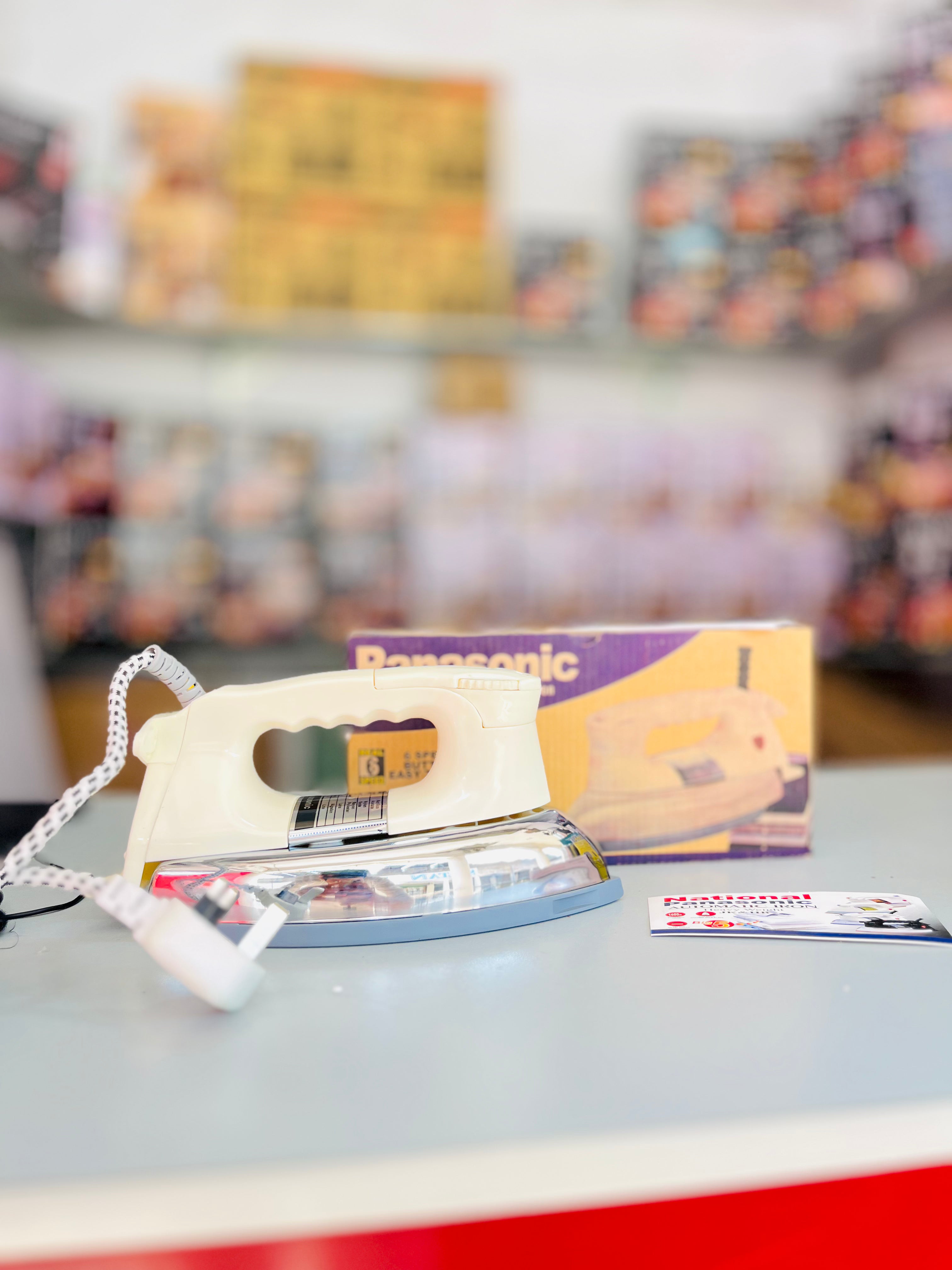 Panasonic Dry Iron – Heavy Duty Non-Stick Electric Iron for Fast & Easy Ironing