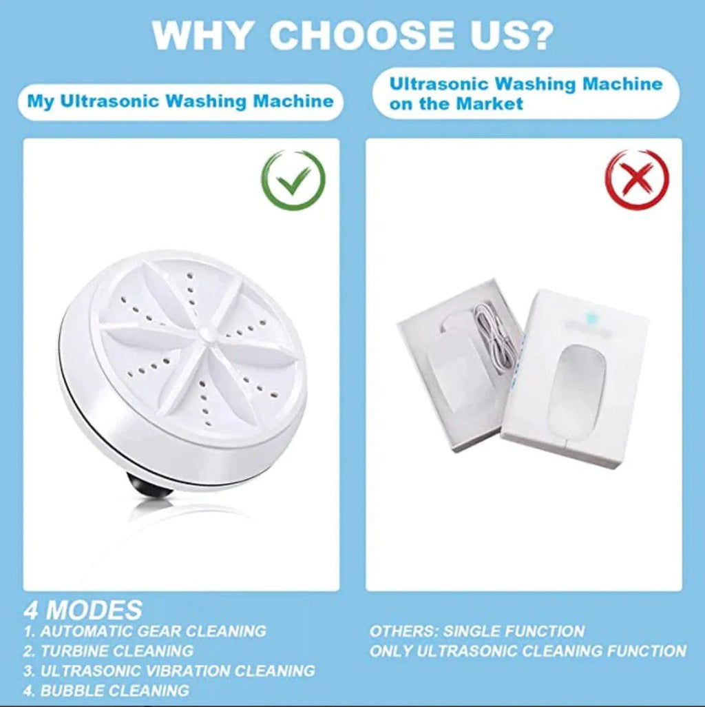 PORTABLE WASHING MACHINE ULTRASONIC TURBINE WASHER MACHINE