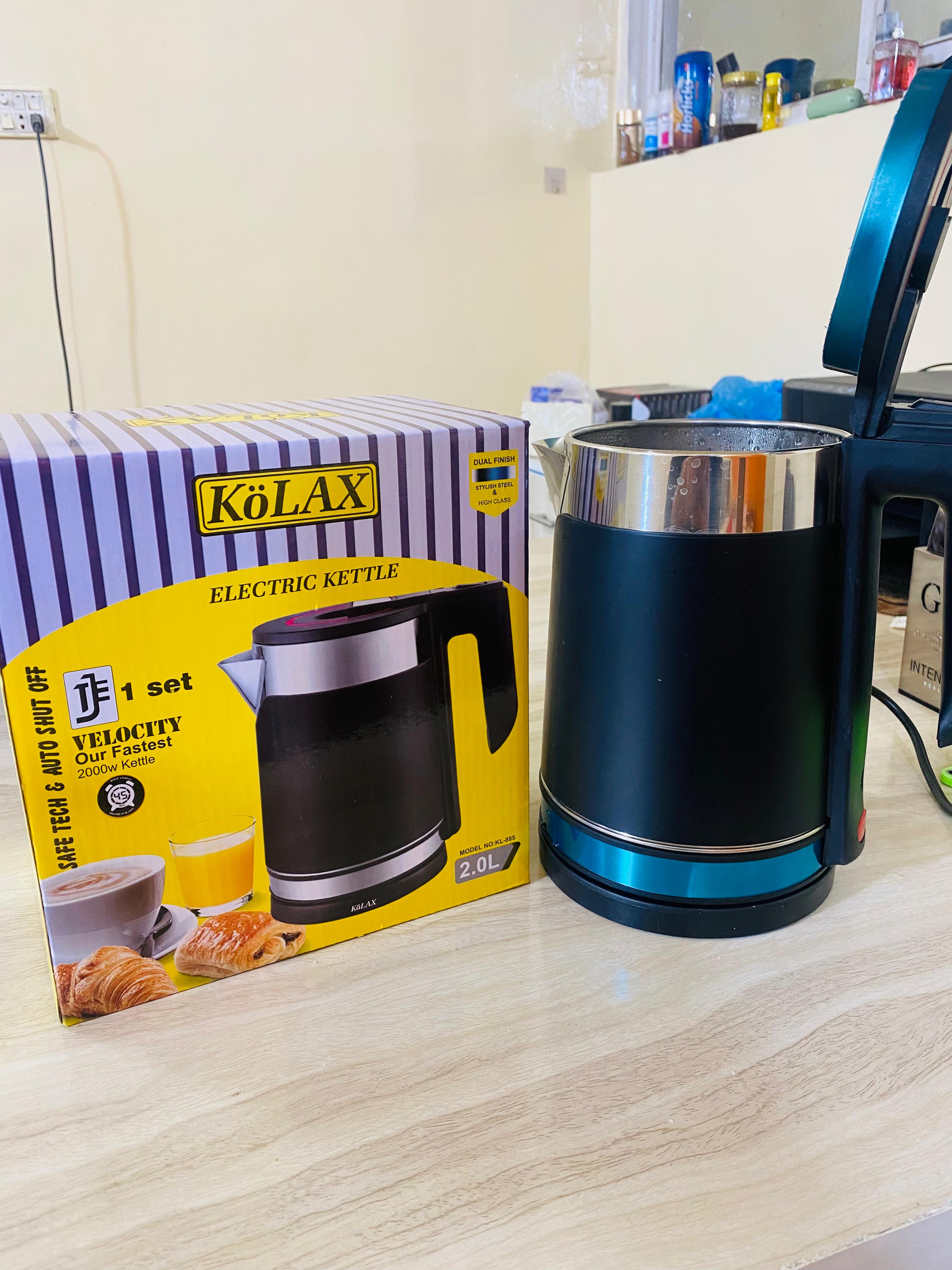 KOLAX Electric Kettle 2 Liter -2000 Watts