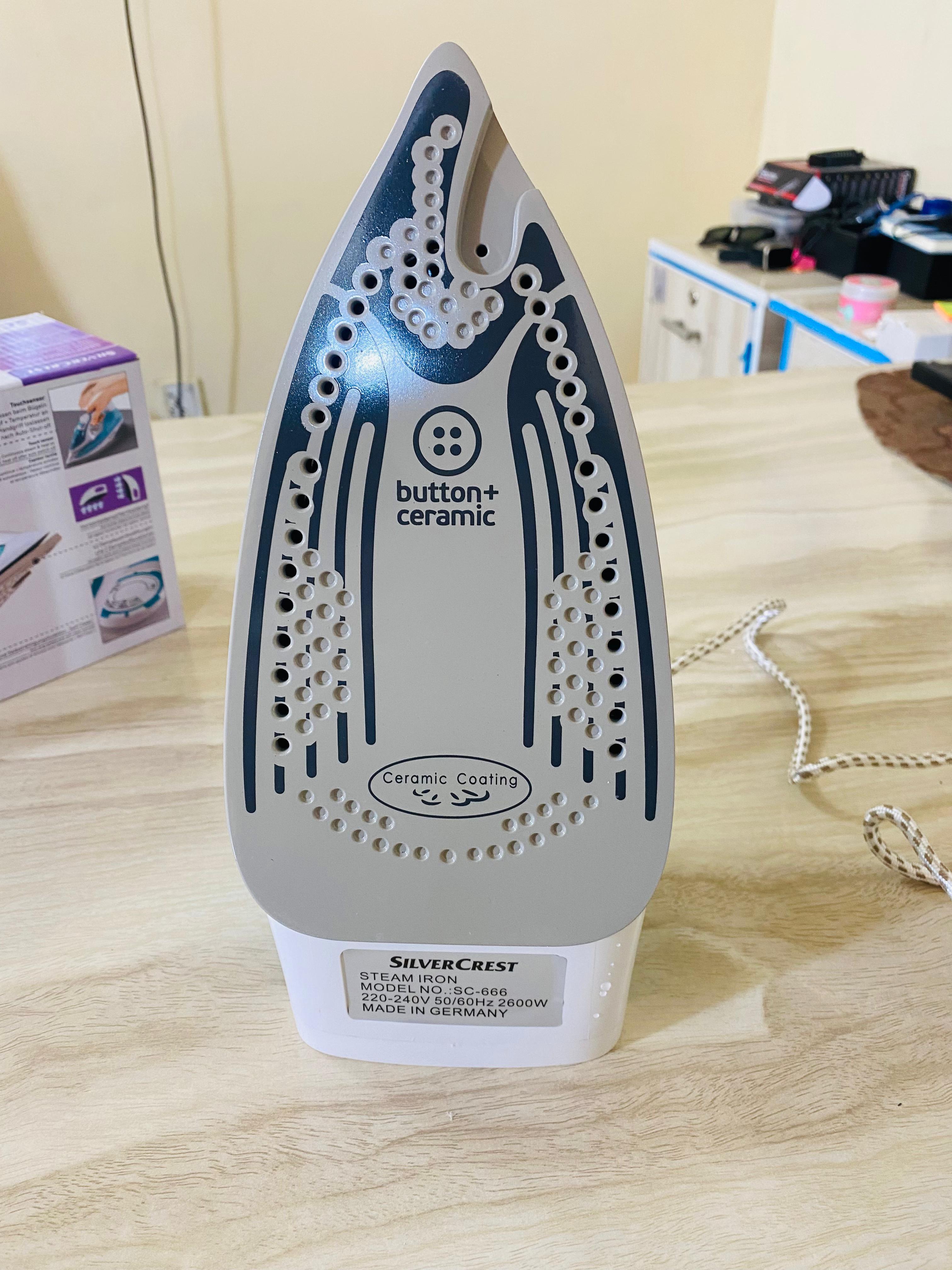 Silver Crest 2600 watts Steam Iron Made in Germany