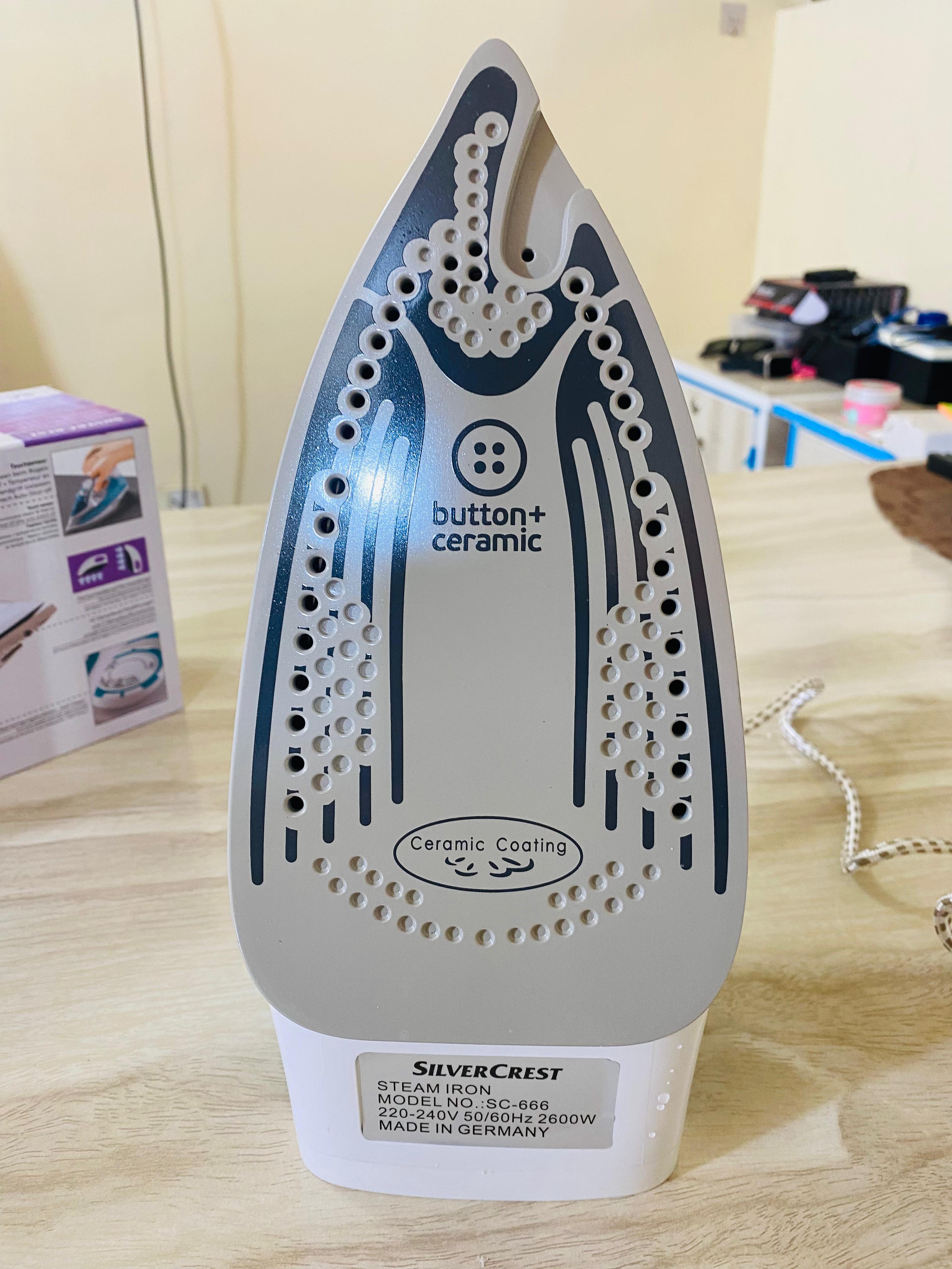 Silver Crest 2600 watts Steam Iron Made in Germany