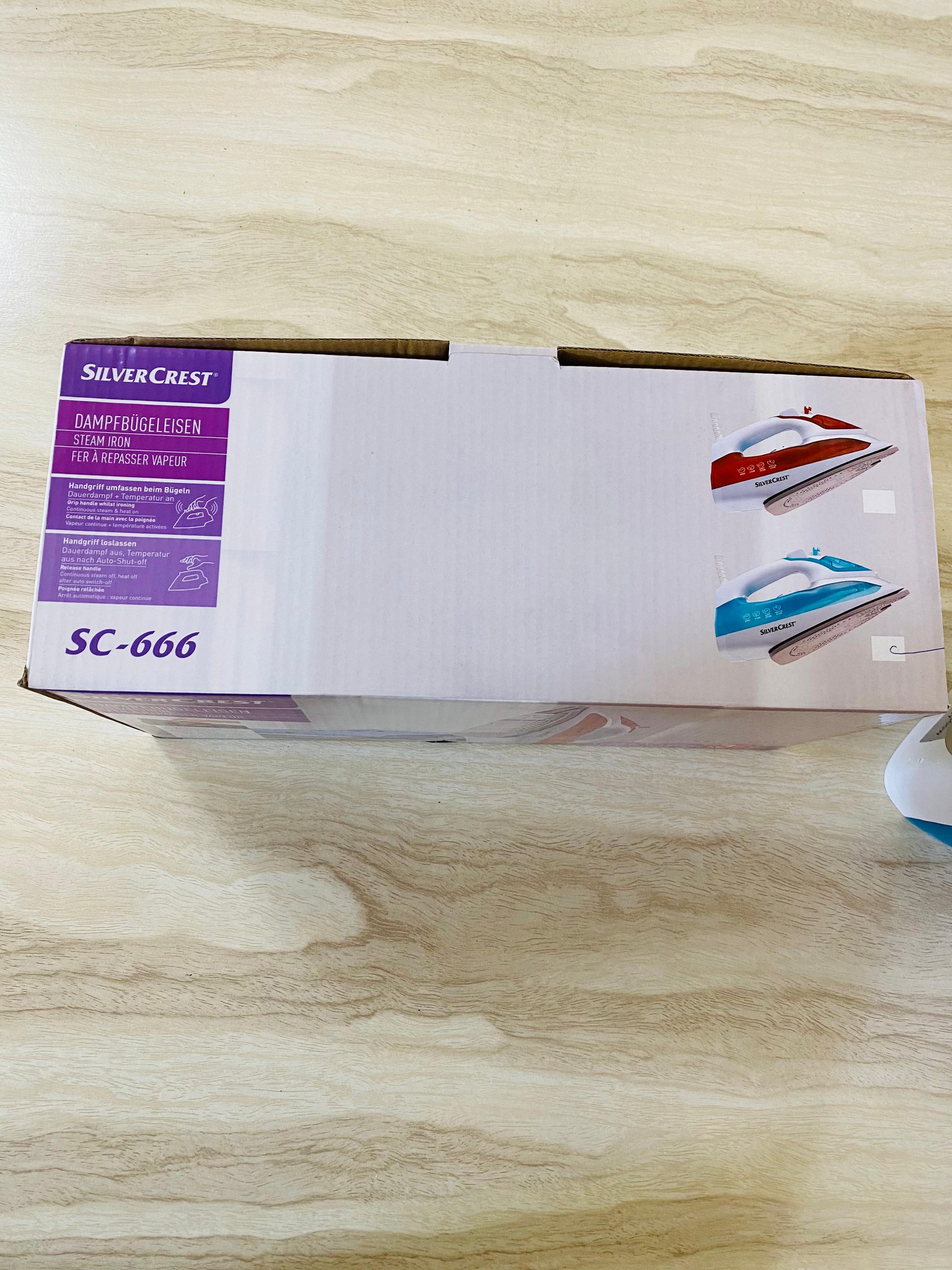Silver Crest 2600 watts Steam Iron Made in Germany