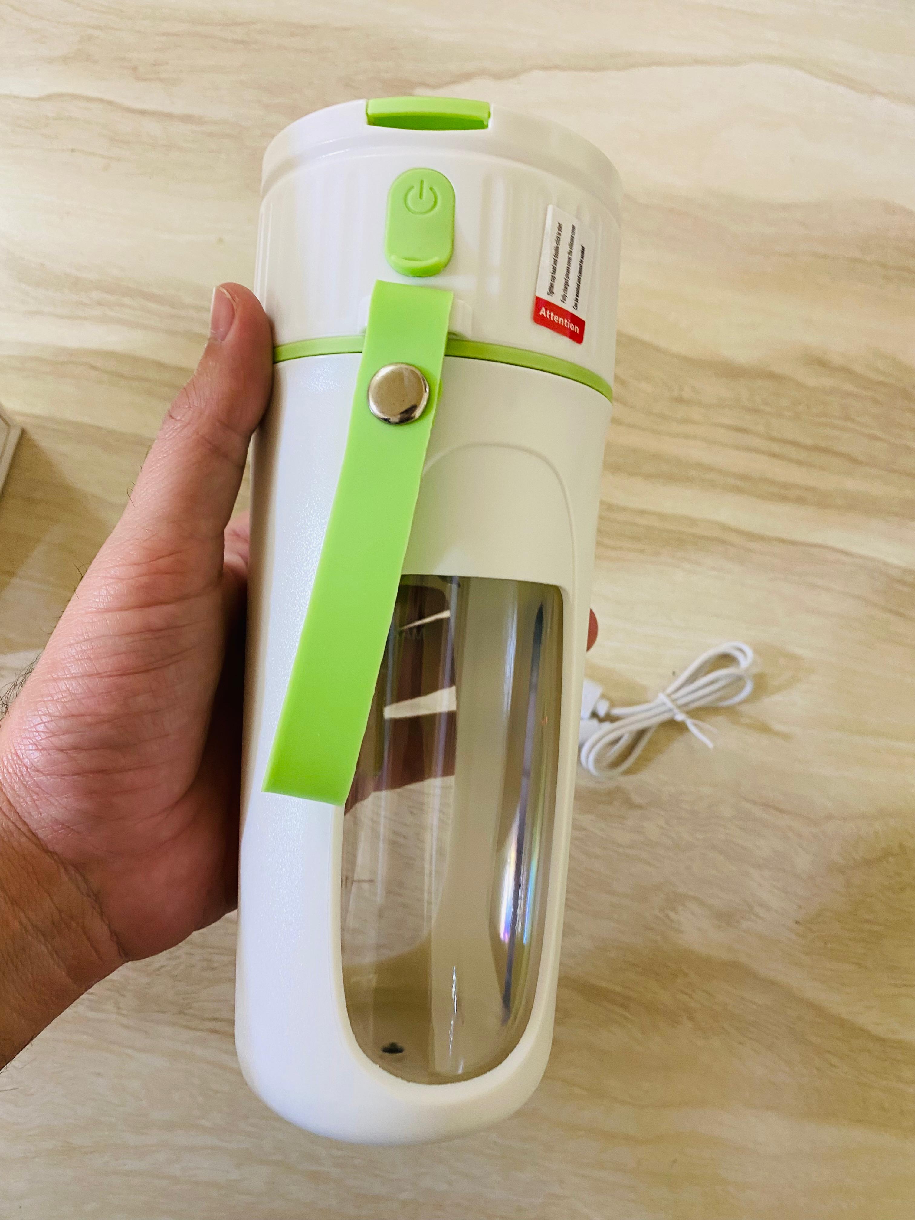 Rechargeable juicer blender with 8 blades