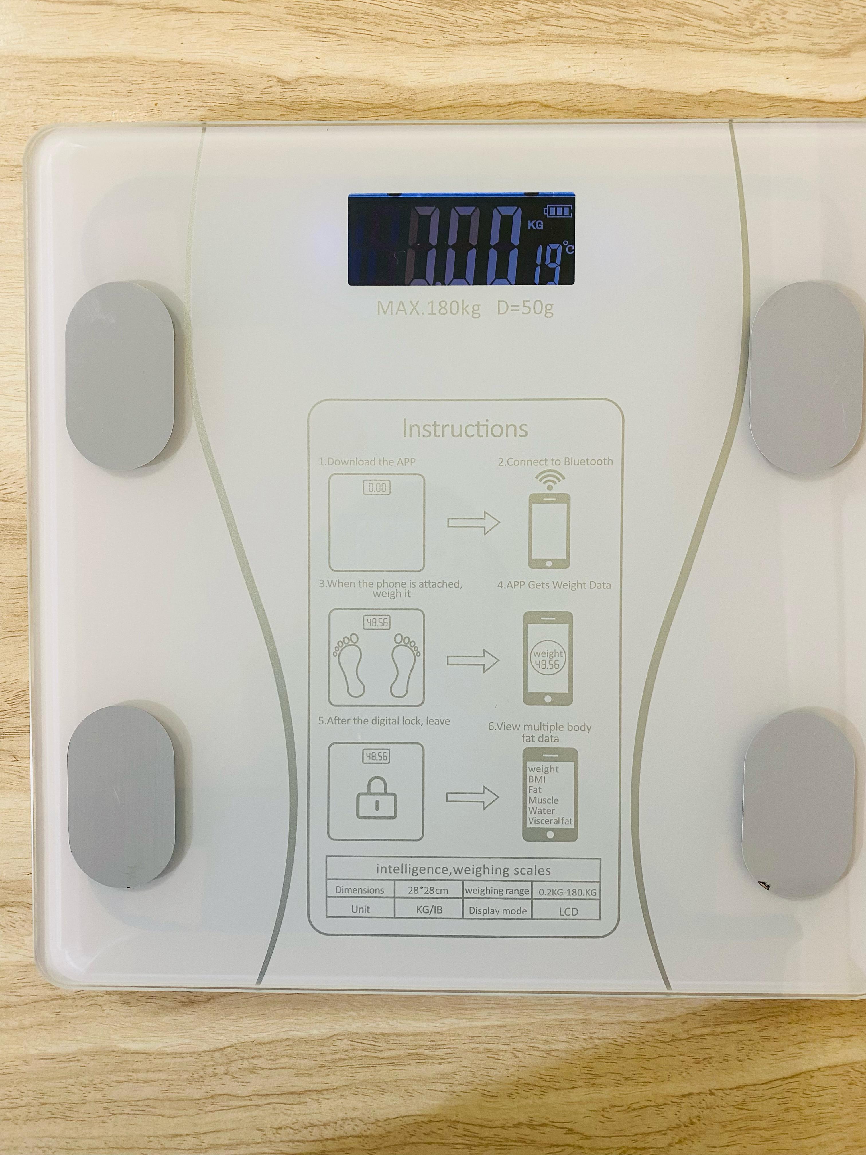 180kgs Human Body Weighing Accurate Health Scale Portable Home Intelligent Electronic Scale Fashion Weight Scale Analog Digital Weight Machine for Body Machine Digital Weight Machine Body weight Machine