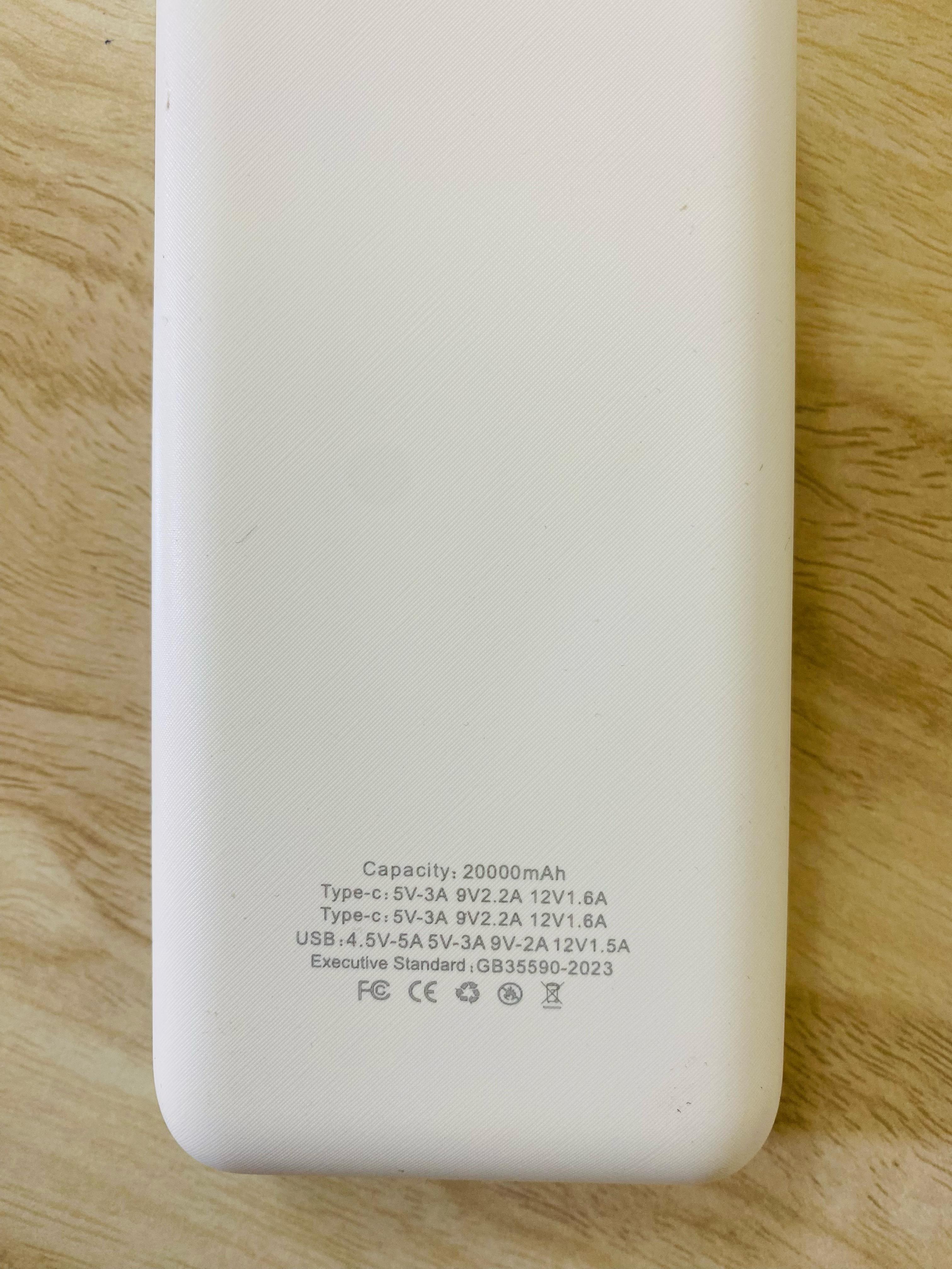 German Amazon Lot 20000 MAh Power Bank With PD super Fast Option
