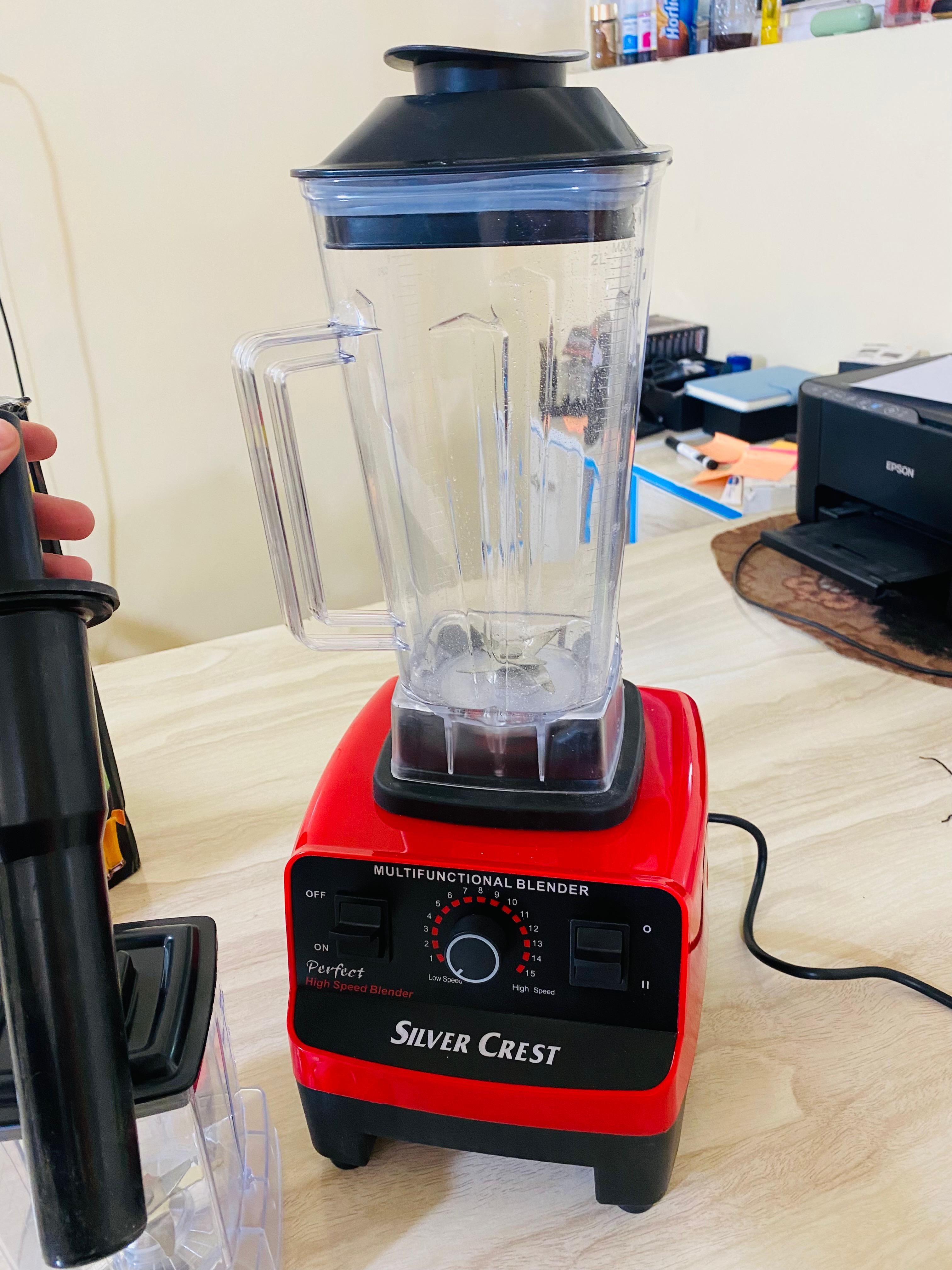 Silver Crest 2-in-1 Heavy Duty Blender – 4500W | 2L + 700ml Chopper