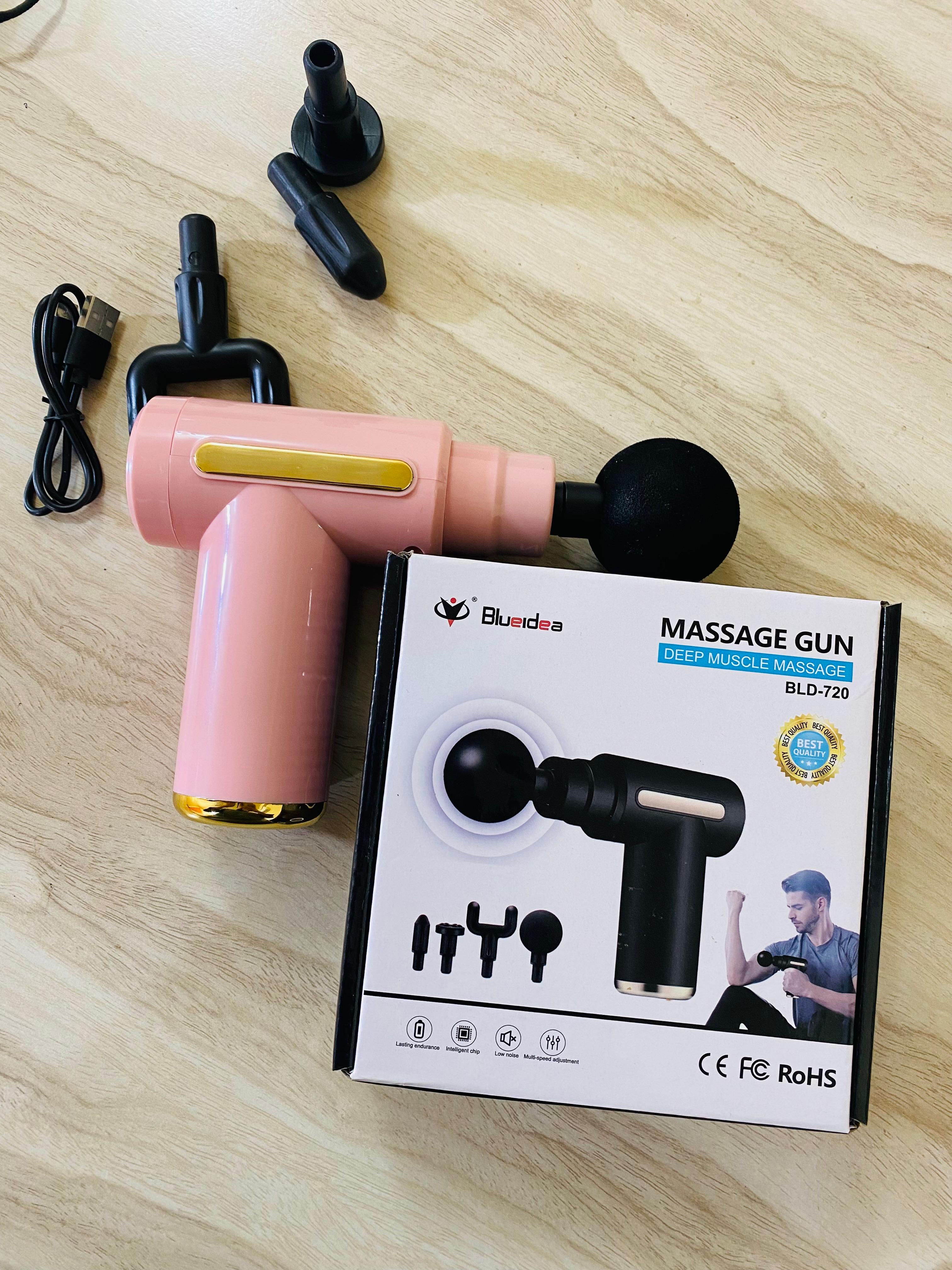 USB Mini Massage Gun Fascia Machine Muscle Relaxation Vibrating Gun Rod Massage Fitness Equipment Neck Grab Fascia Gun