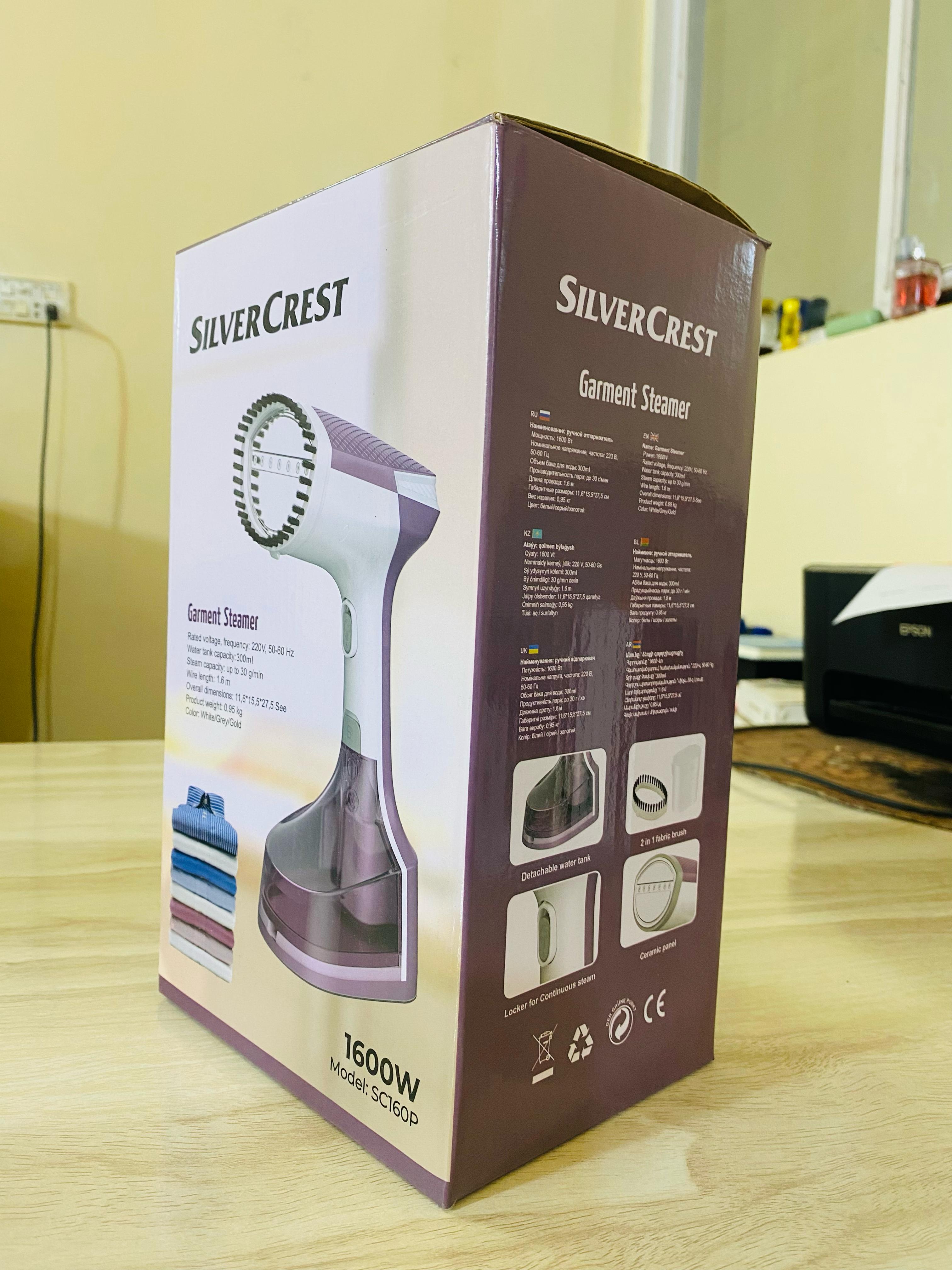 Silver crest Garment Handheld Iron Steamer  1600W Electric Handheld
