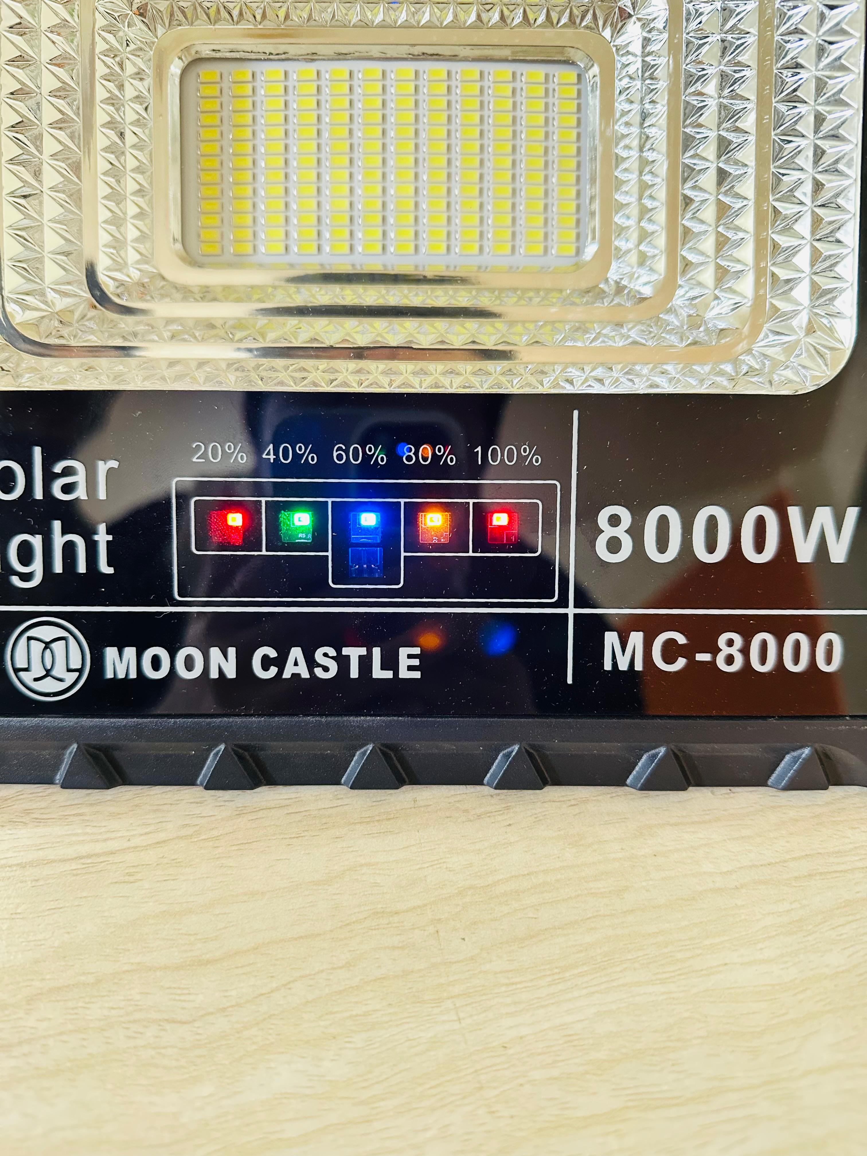 Solar Rechargeable Split light with 5 meter long wire and solar plate