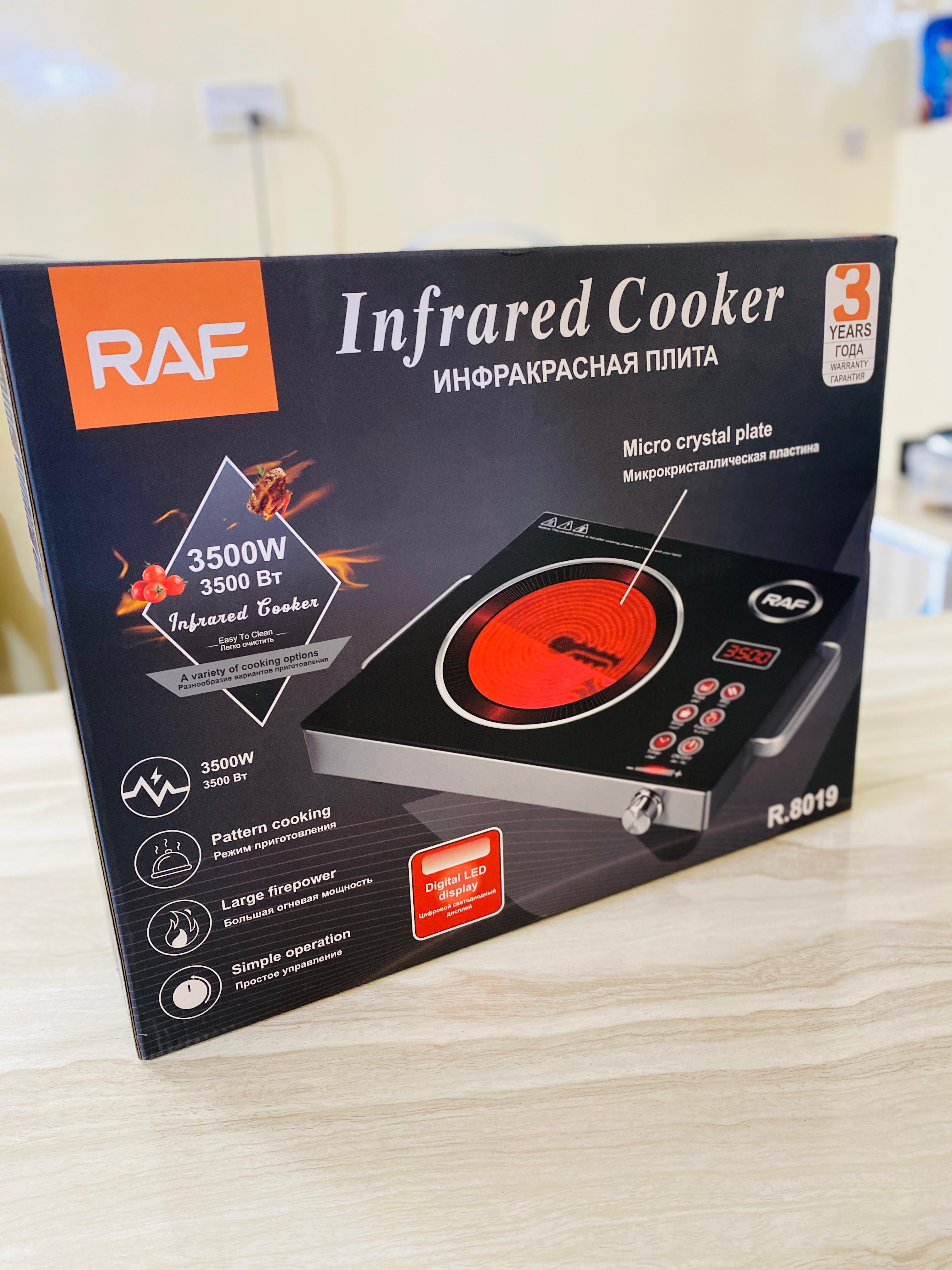 RAF 8019 Model Hot plate with 3 years international warranty