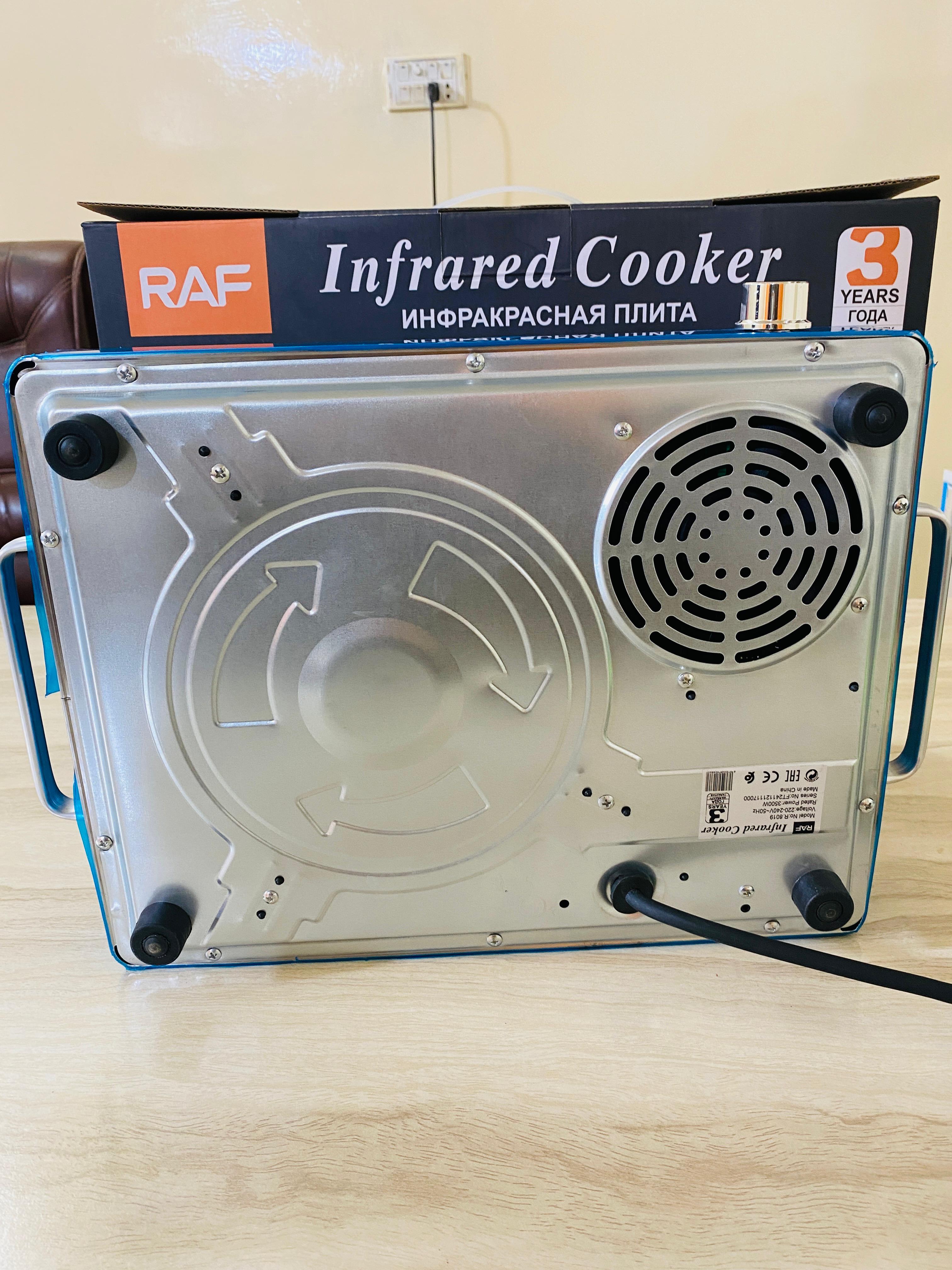 RAF 8019 Model Hot plate with 3 years international warranty