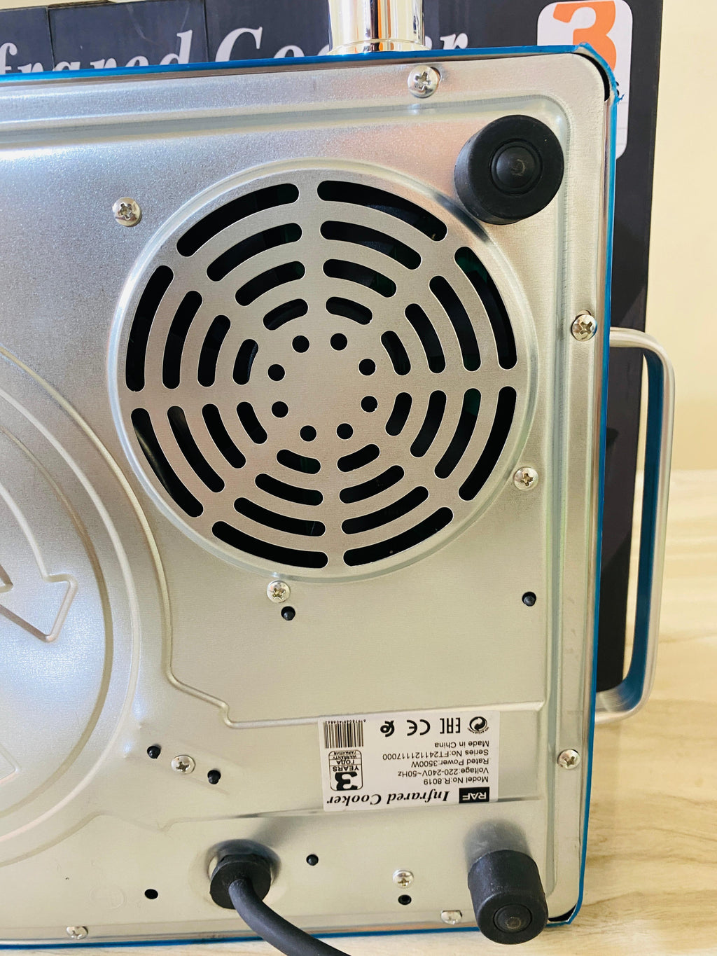 RAF 8019 Model Hot plate with 3 years international warranty