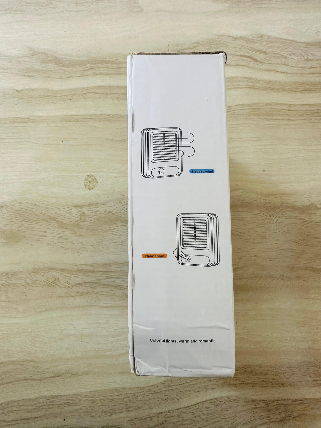 Mini Rechargeable Air Cooler with water tank and lights