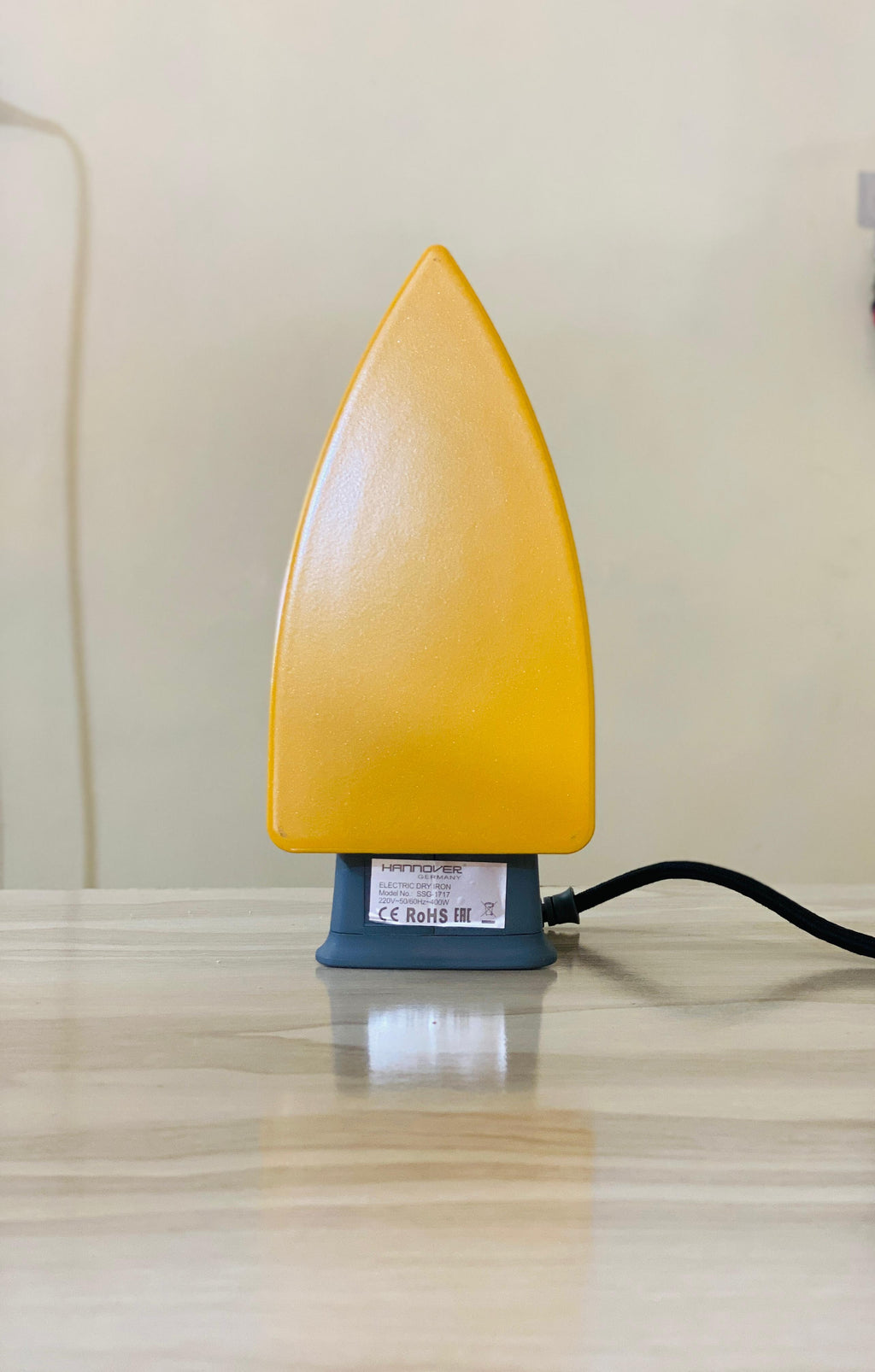 Hannover Germany iron 400 watt Travel Iron Dry iron