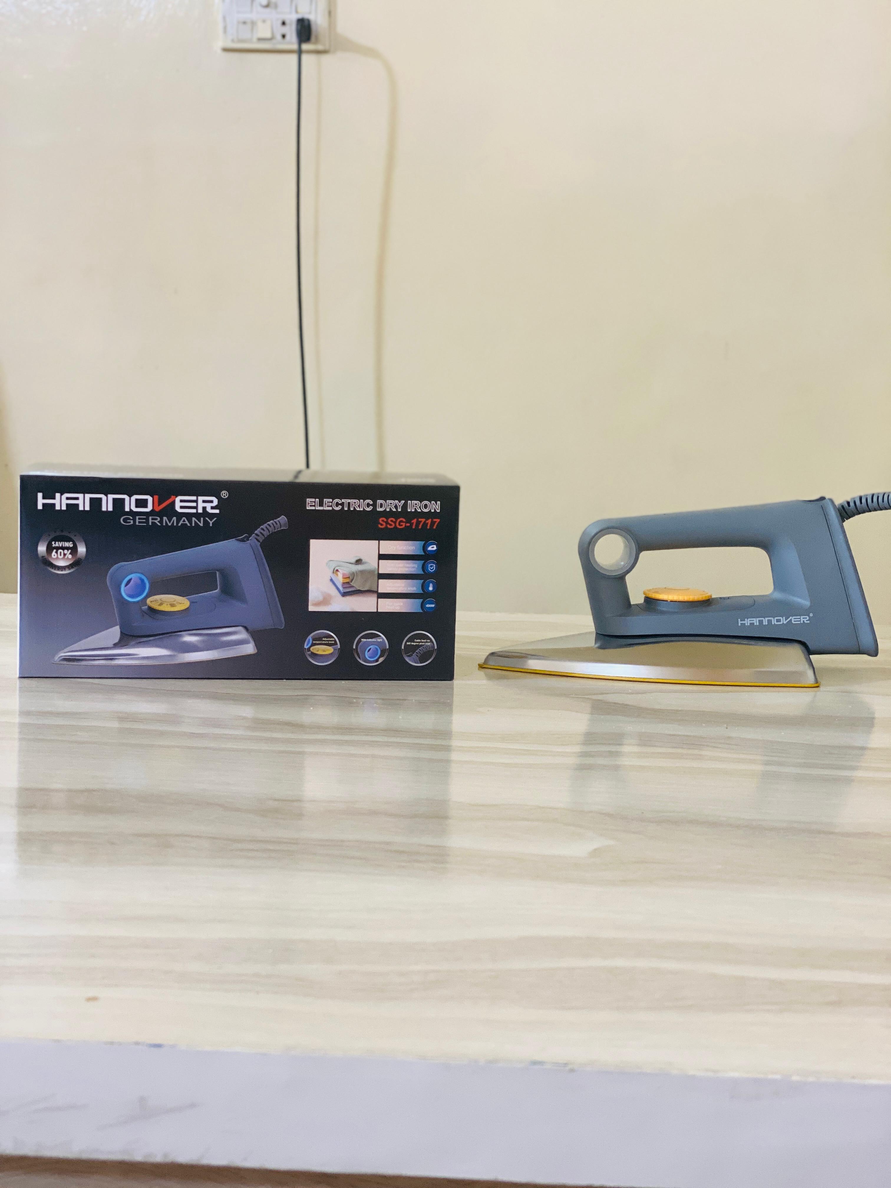 Hannover Germany iron 400 watt Travel Iron Dry iron